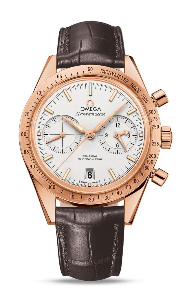 Omega Speedmaster luxury timepiece - detailed view