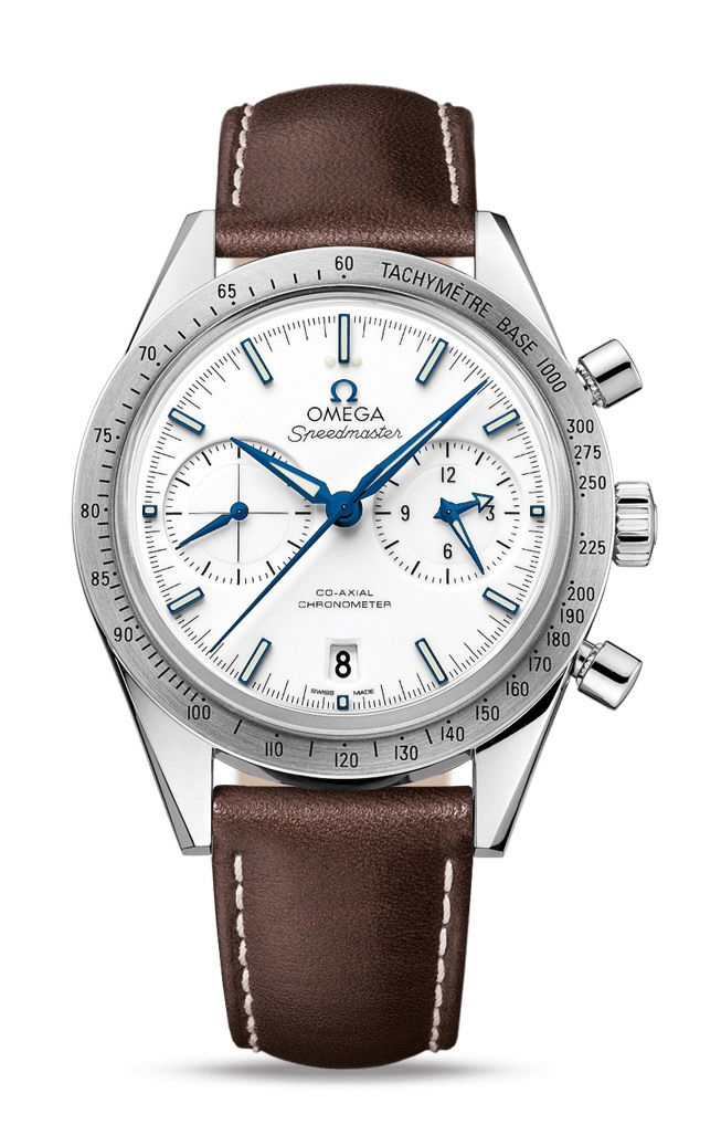 Omega Speedmaster luxury timepiece - detailed view