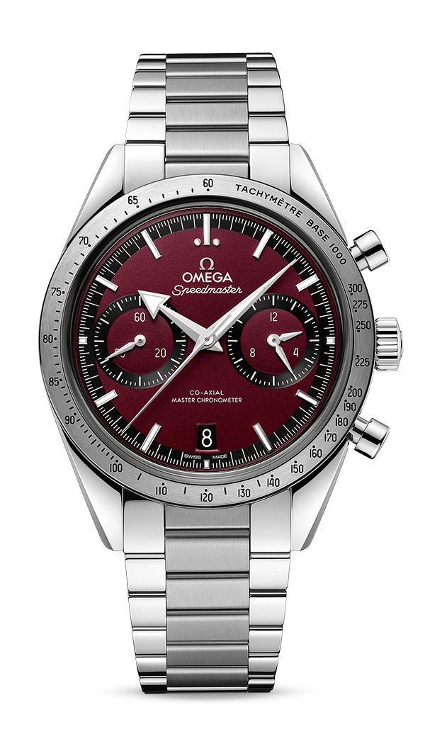 Omega Speedmaster luxury timepiece - detailed view