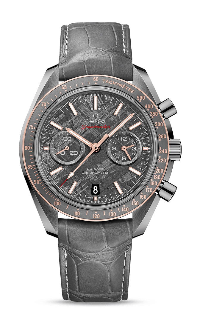 Omega Speedmaster luxury timepiece - detailed view