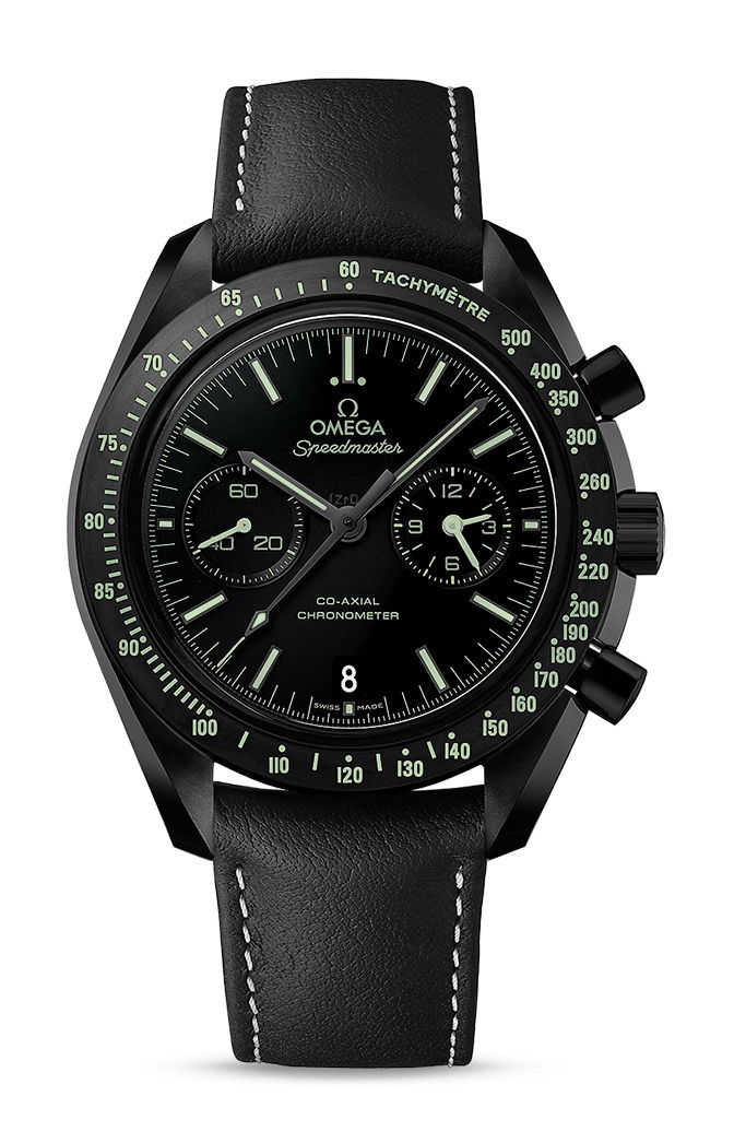 Omega Speedmaster luxury timepiece - detailed view