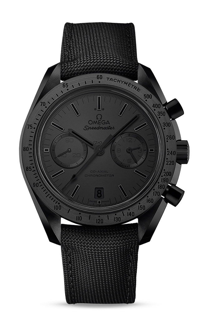 Omega Speedmaster luxury timepiece - detailed view