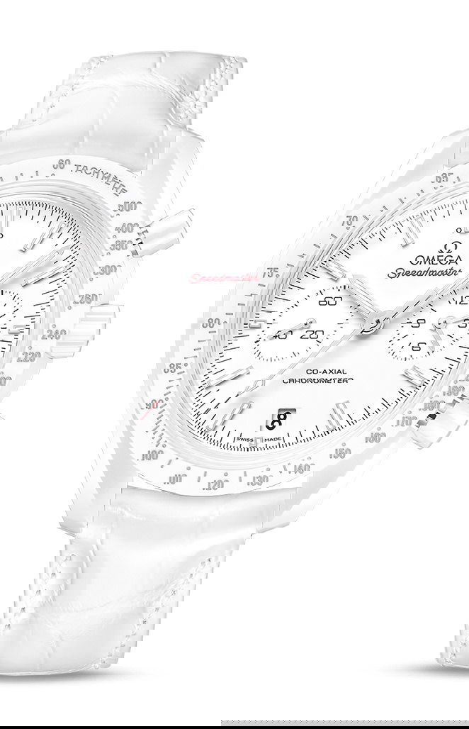 Omega Speedmaster luxury timepiece - detailed view