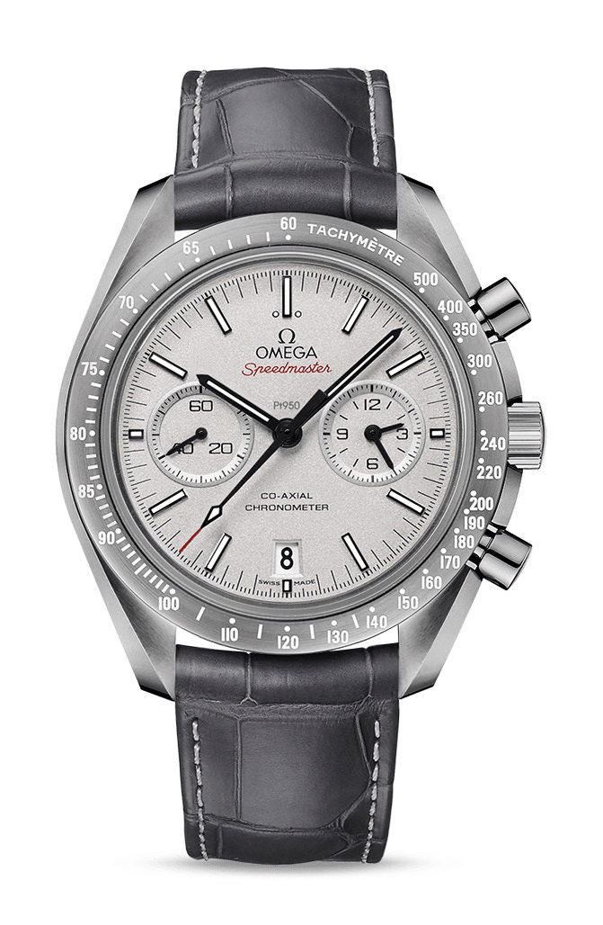 Omega Speedmaster luxury timepiece - detailed view