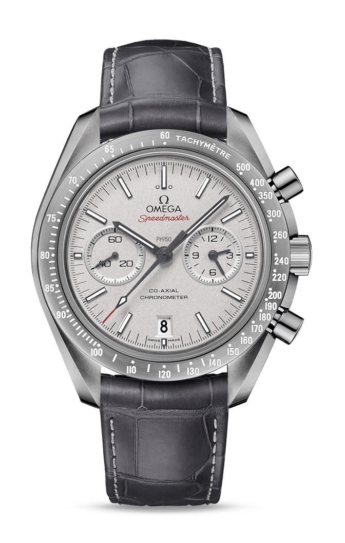 Omega Speedmaster luxury timepiece - detailed view