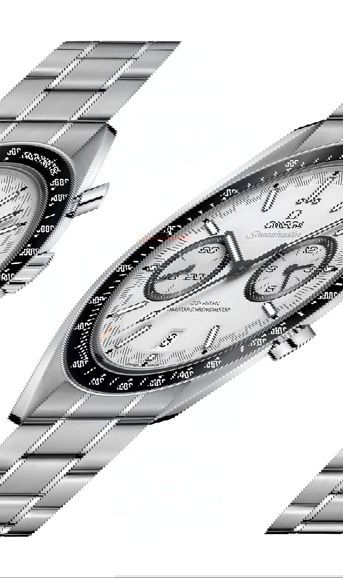 Omega Speedmaster luxury timepiece - detailed view