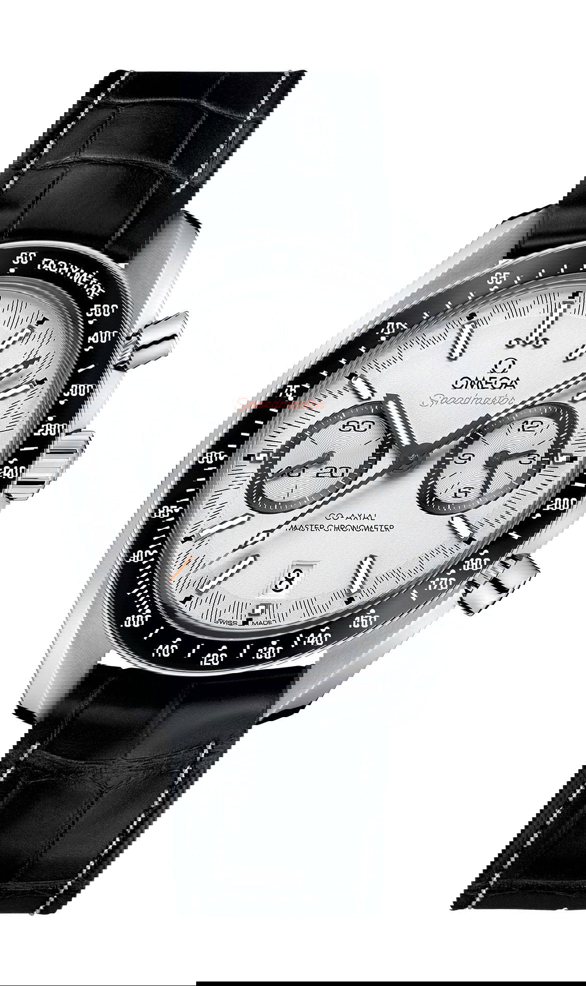 Omega Speedmaster luxury timepiece - detailed view