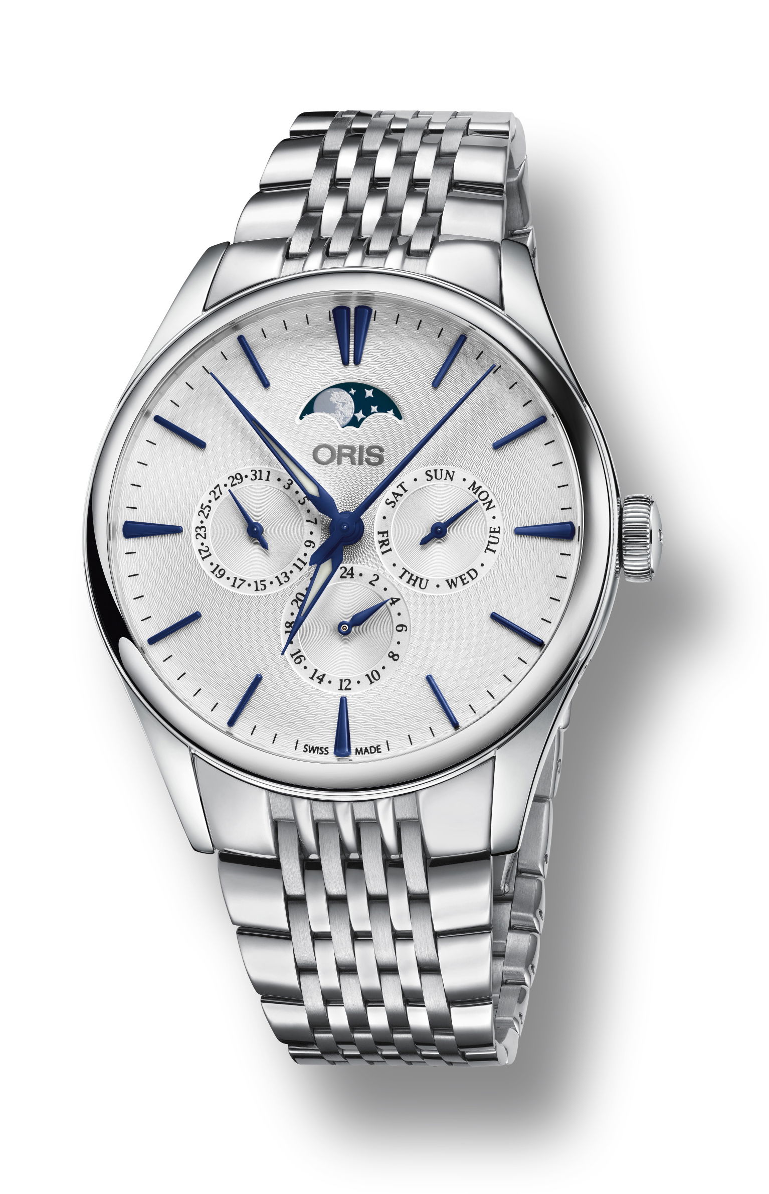 Oris Artelier Complication luxury timepiece - detailed view