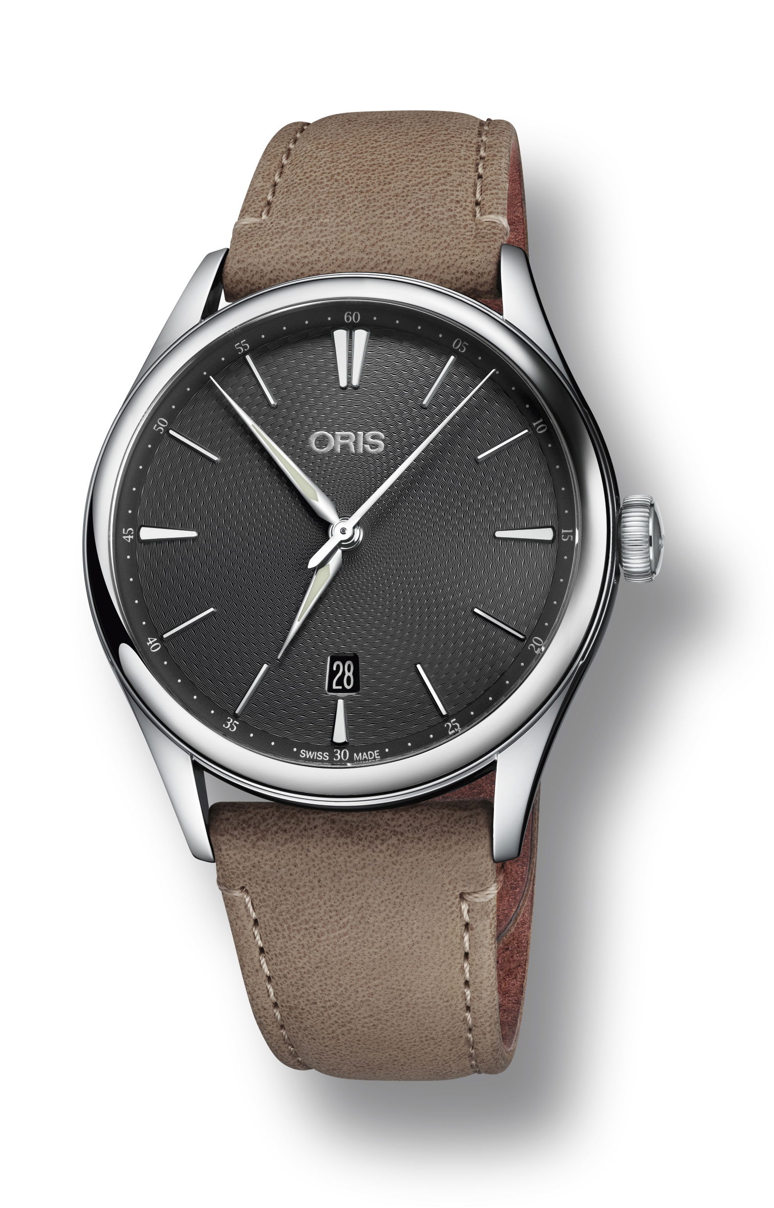 Oris Artelier Date luxury timepiece - detailed view