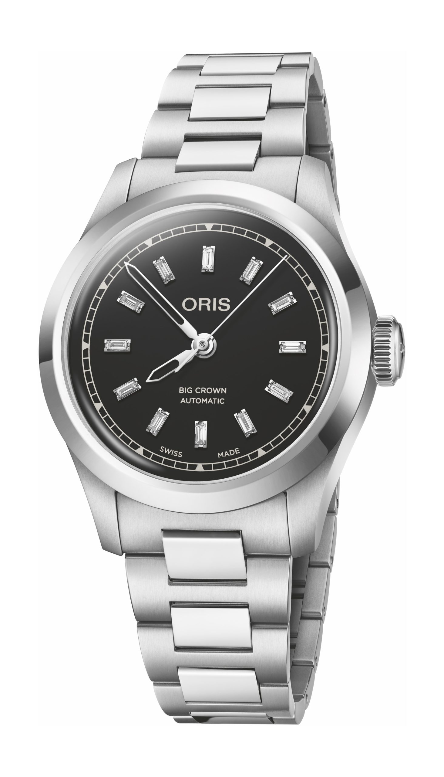 Oris Big Crown Pointer Date 34 luxury timepiece - detailed view
