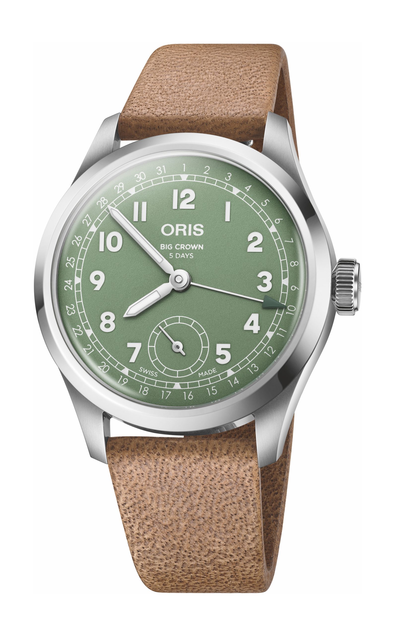 Oris Big Crown Pointer Date Calibre 403 luxury timepiece - detailed view