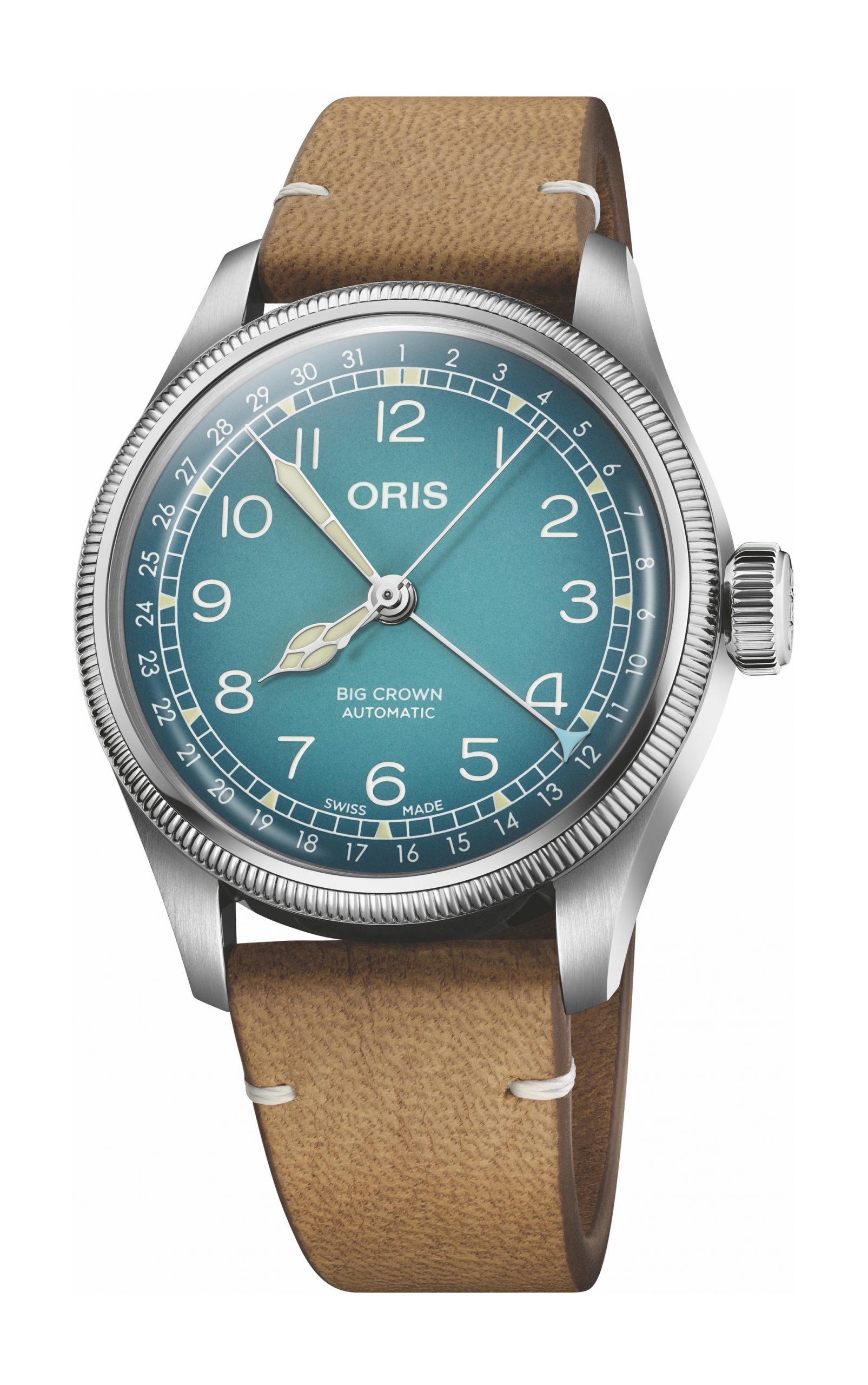Oris Big Crown X Cervo Volante luxury timepiece - detailed view