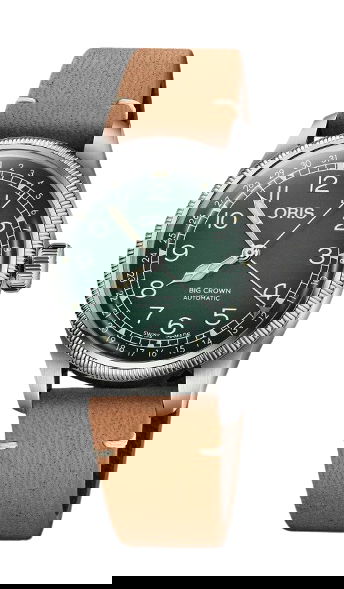 Oris Big Crown X Cervo Volante luxury timepiece - detailed view