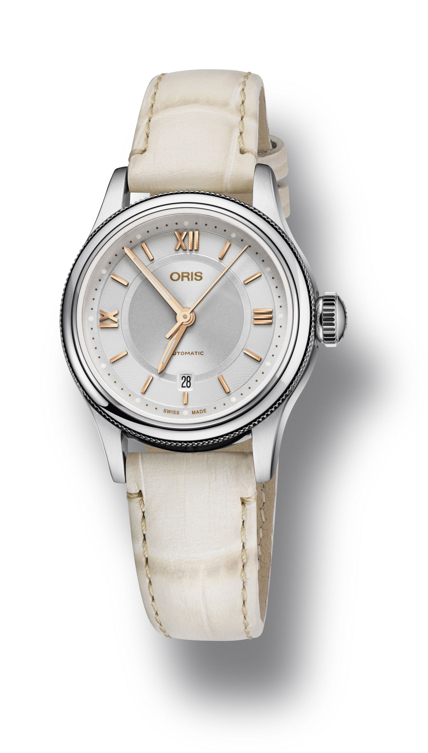 Oris Classic Date luxury timepiece - detailed view
