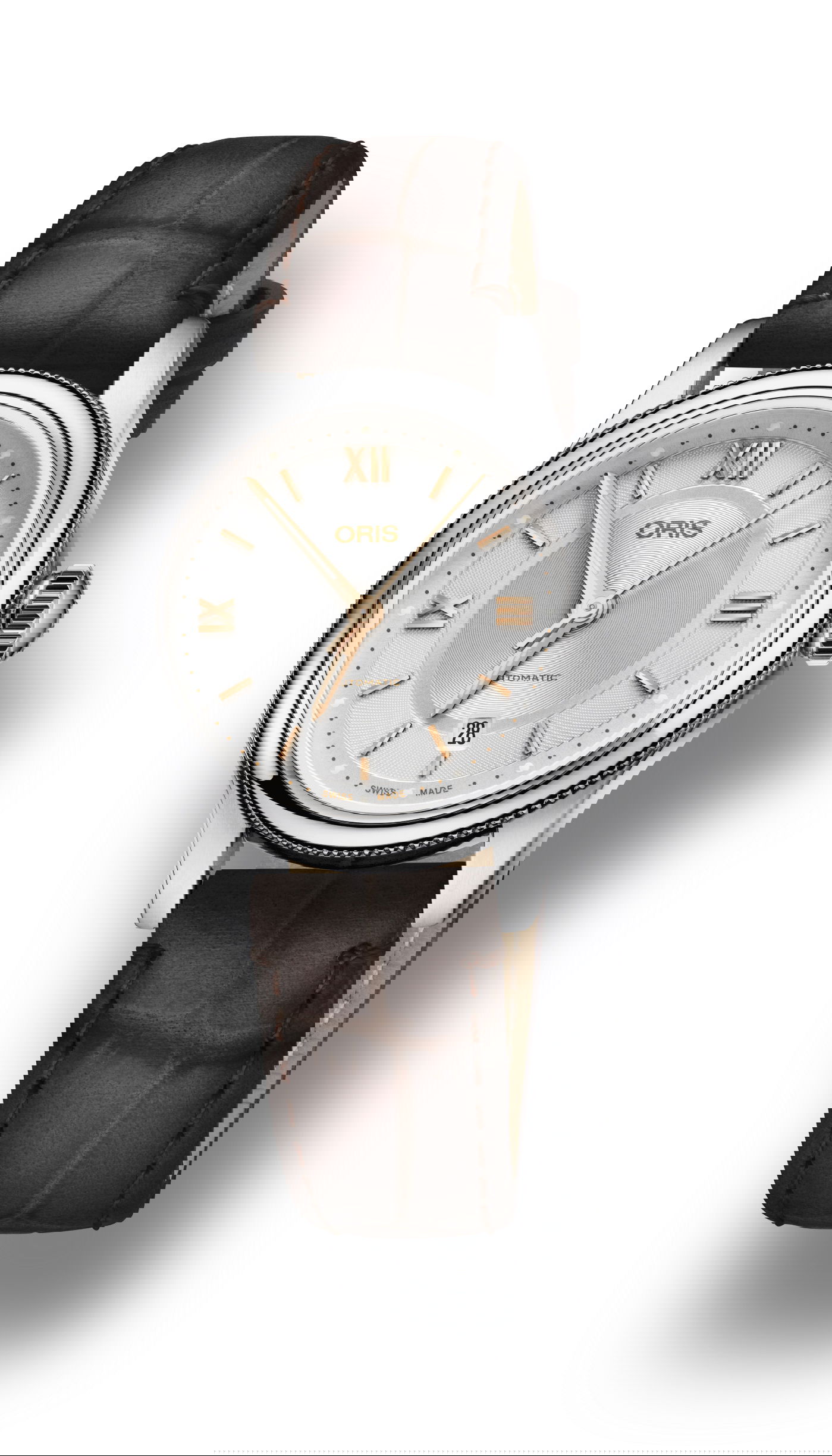 Oris Classic Date luxury timepiece - detailed view