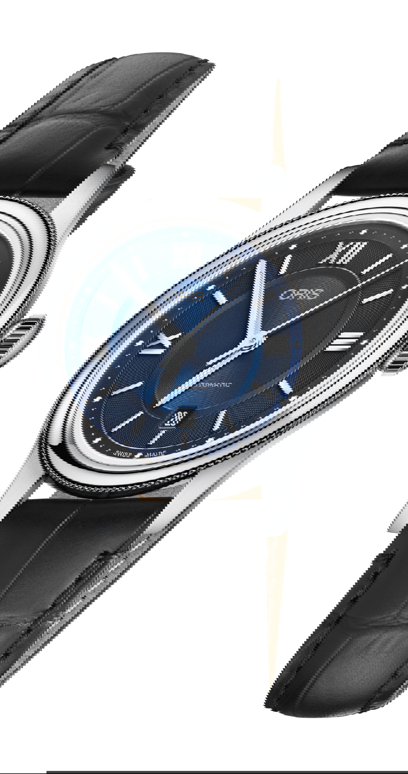Oris Classic Date luxury timepiece - detailed view
