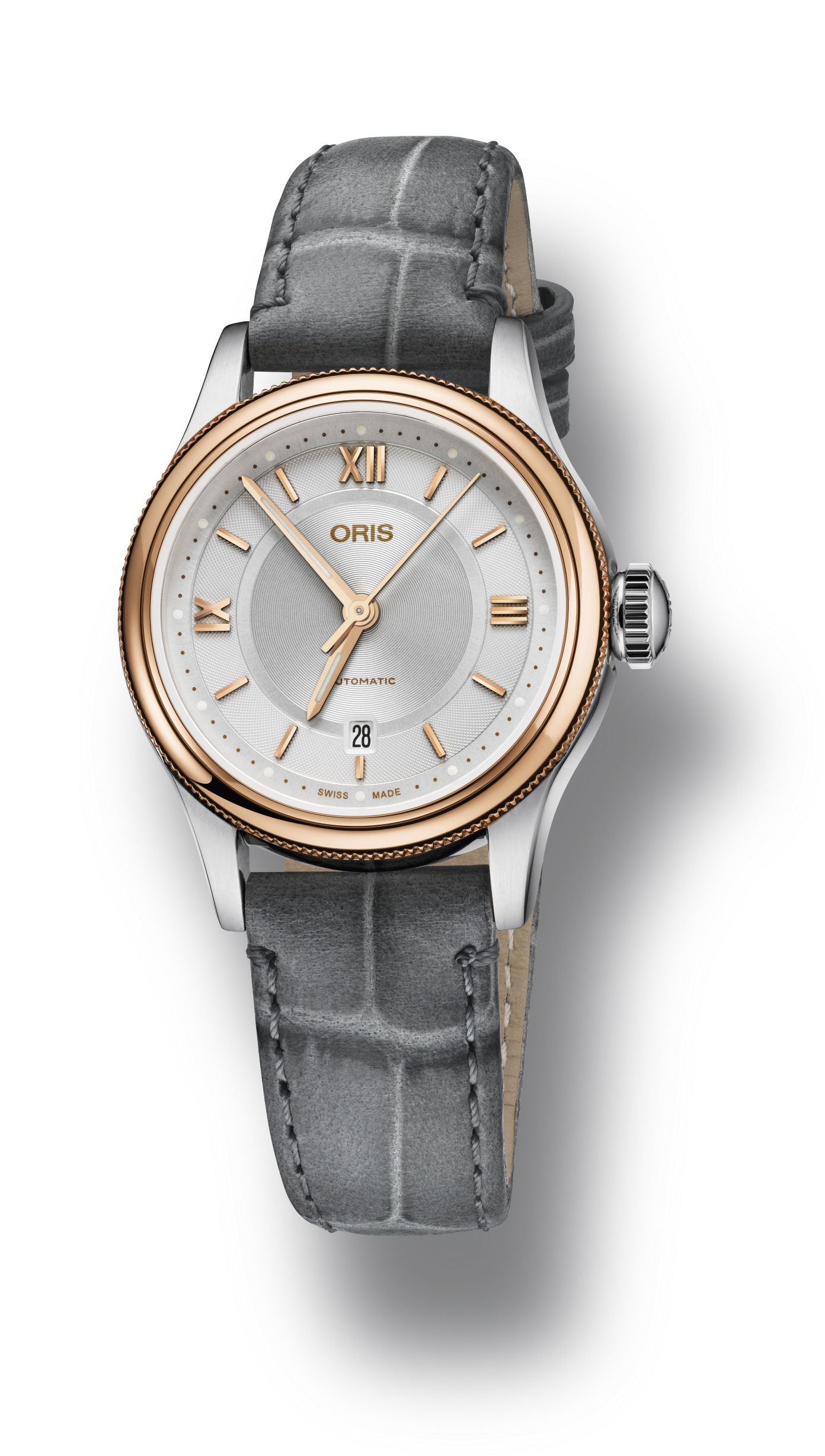 Oris Classic Date luxury timepiece - detailed view