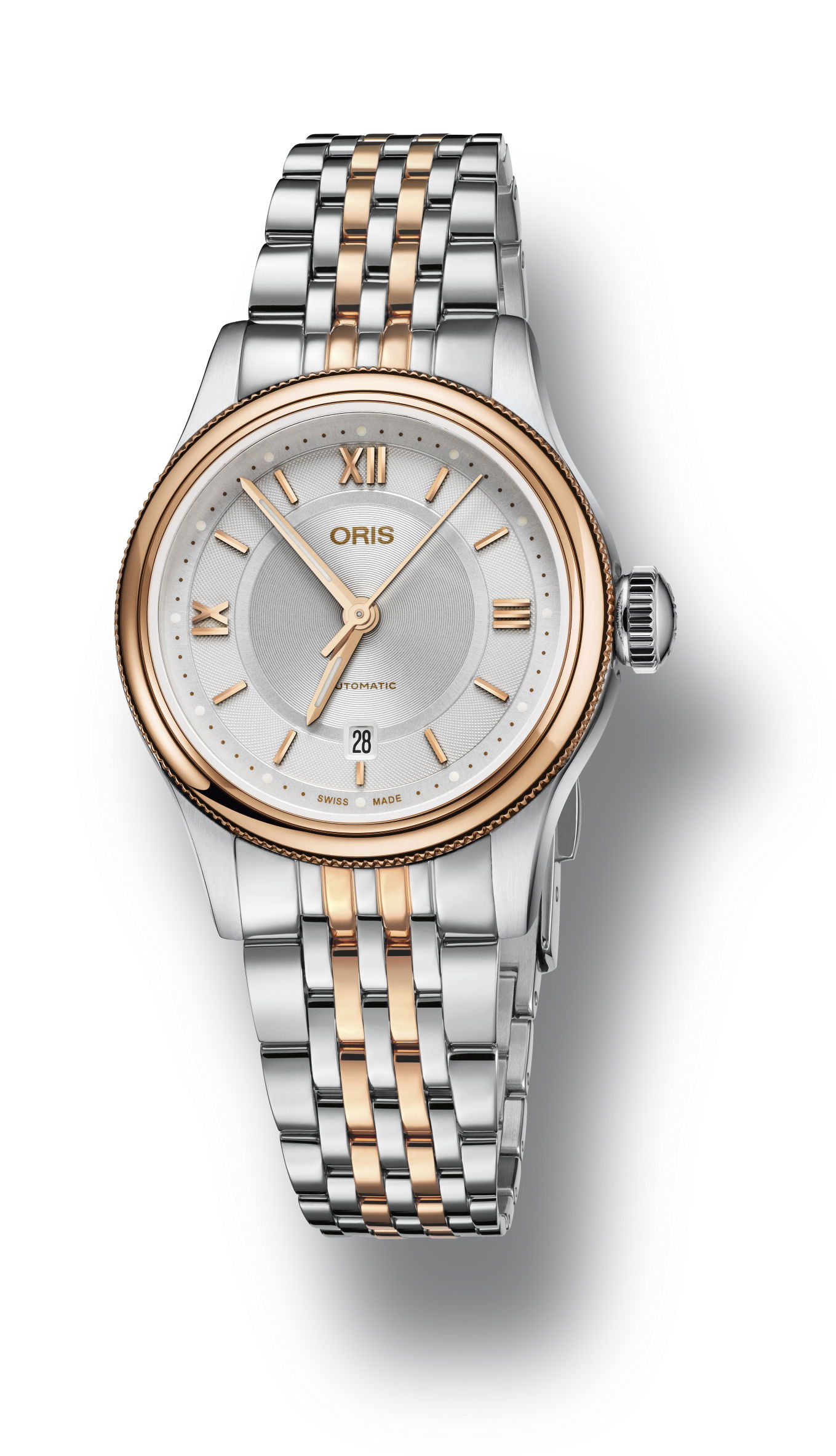 Oris Classic Date luxury timepiece - detailed view