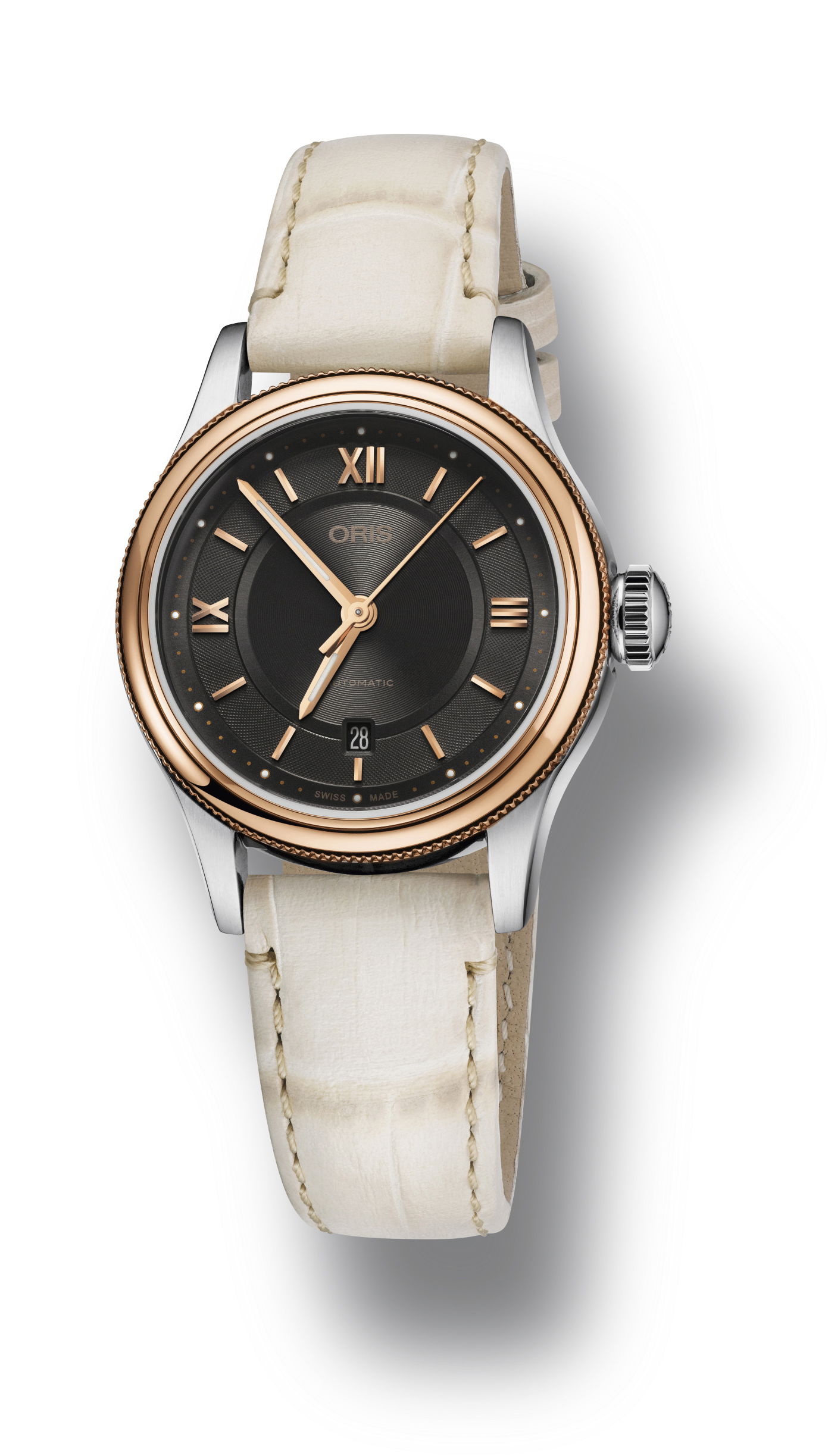 Oris Classic Date luxury timepiece - detailed view