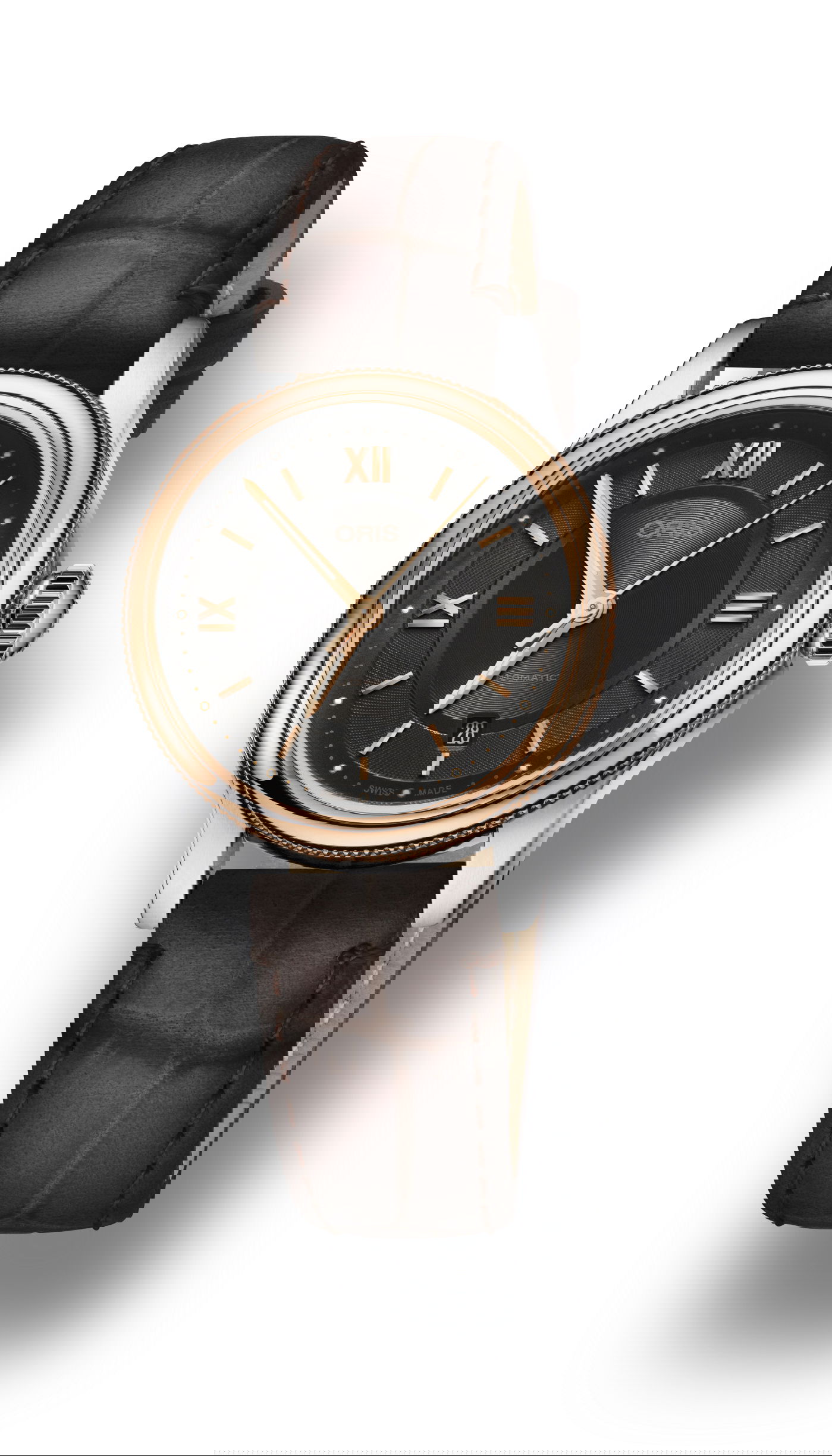 Oris Classic Date luxury timepiece - detailed view