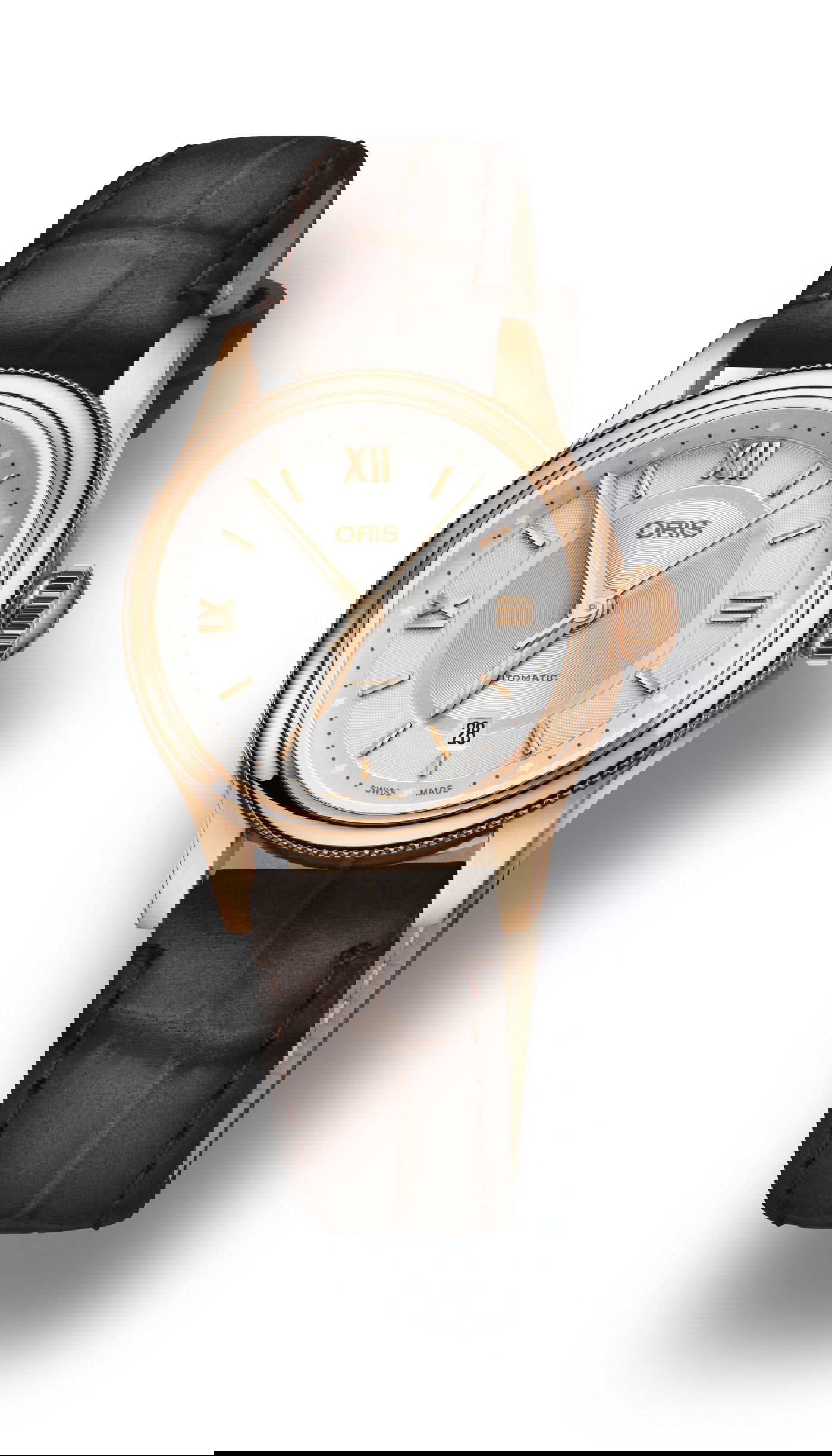 Oris Classic Date luxury timepiece - detailed view