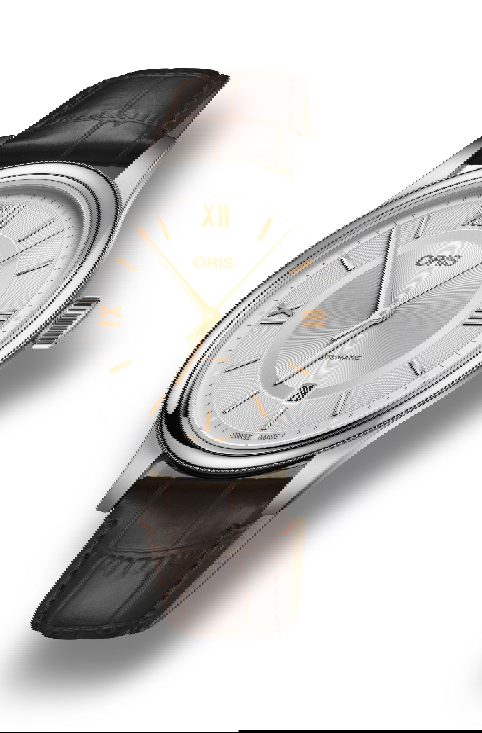 Oris Classic Date luxury timepiece - detailed view