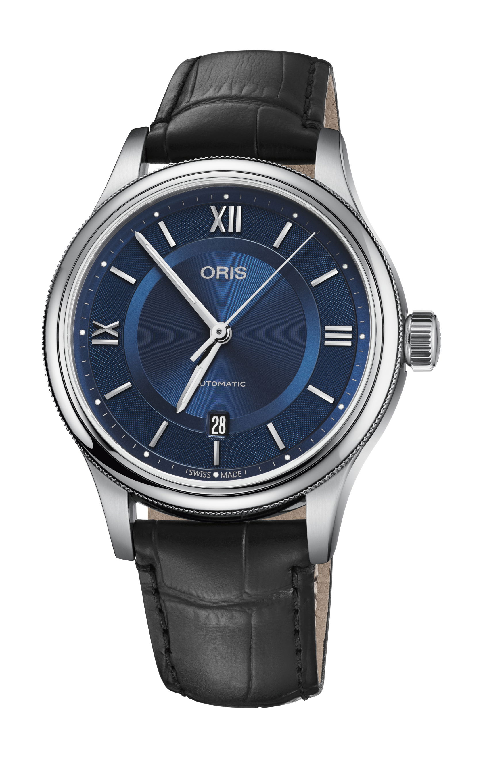Oris Classic Date luxury timepiece - detailed view