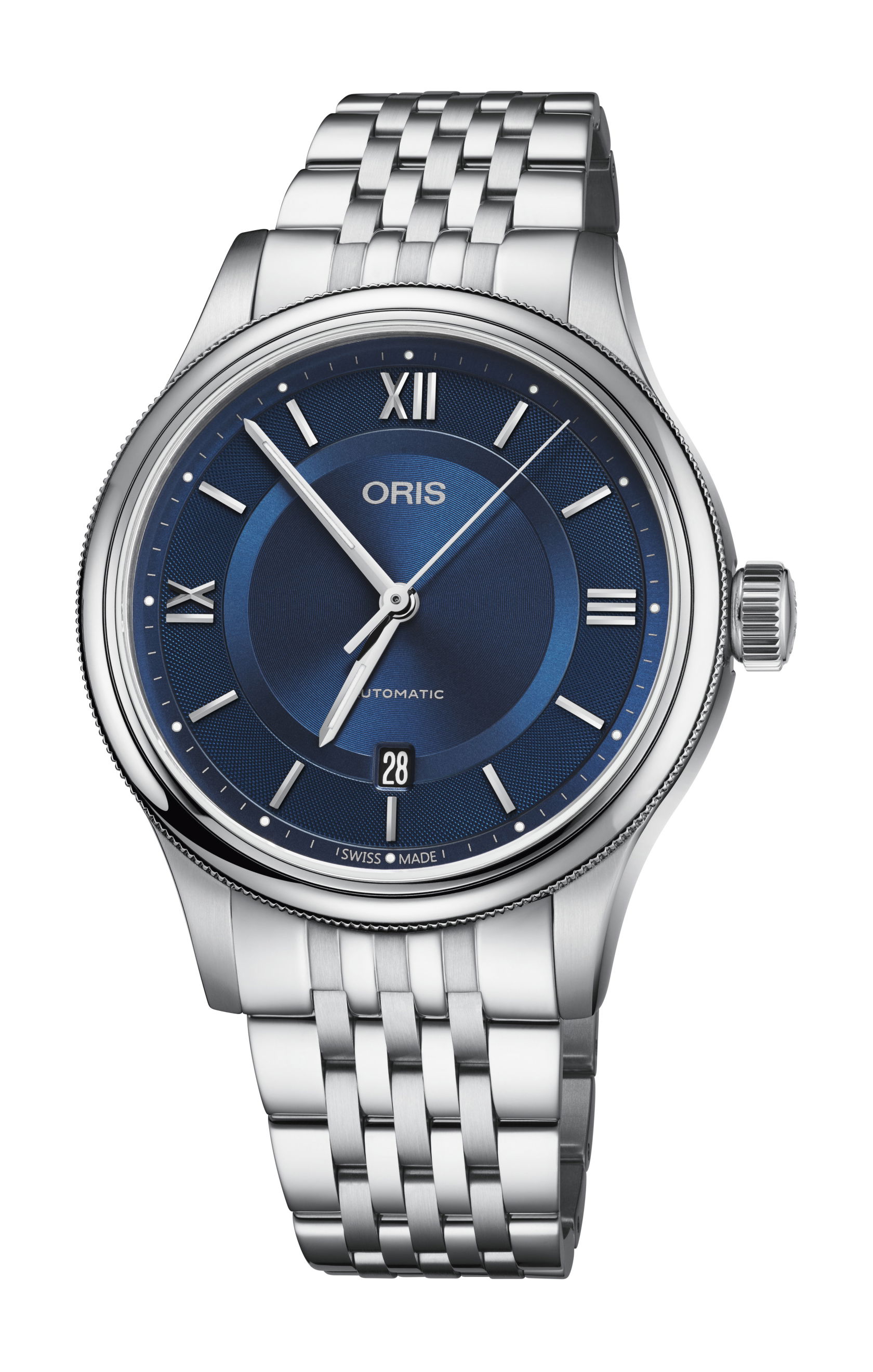 Oris Classic Date luxury timepiece - detailed view
