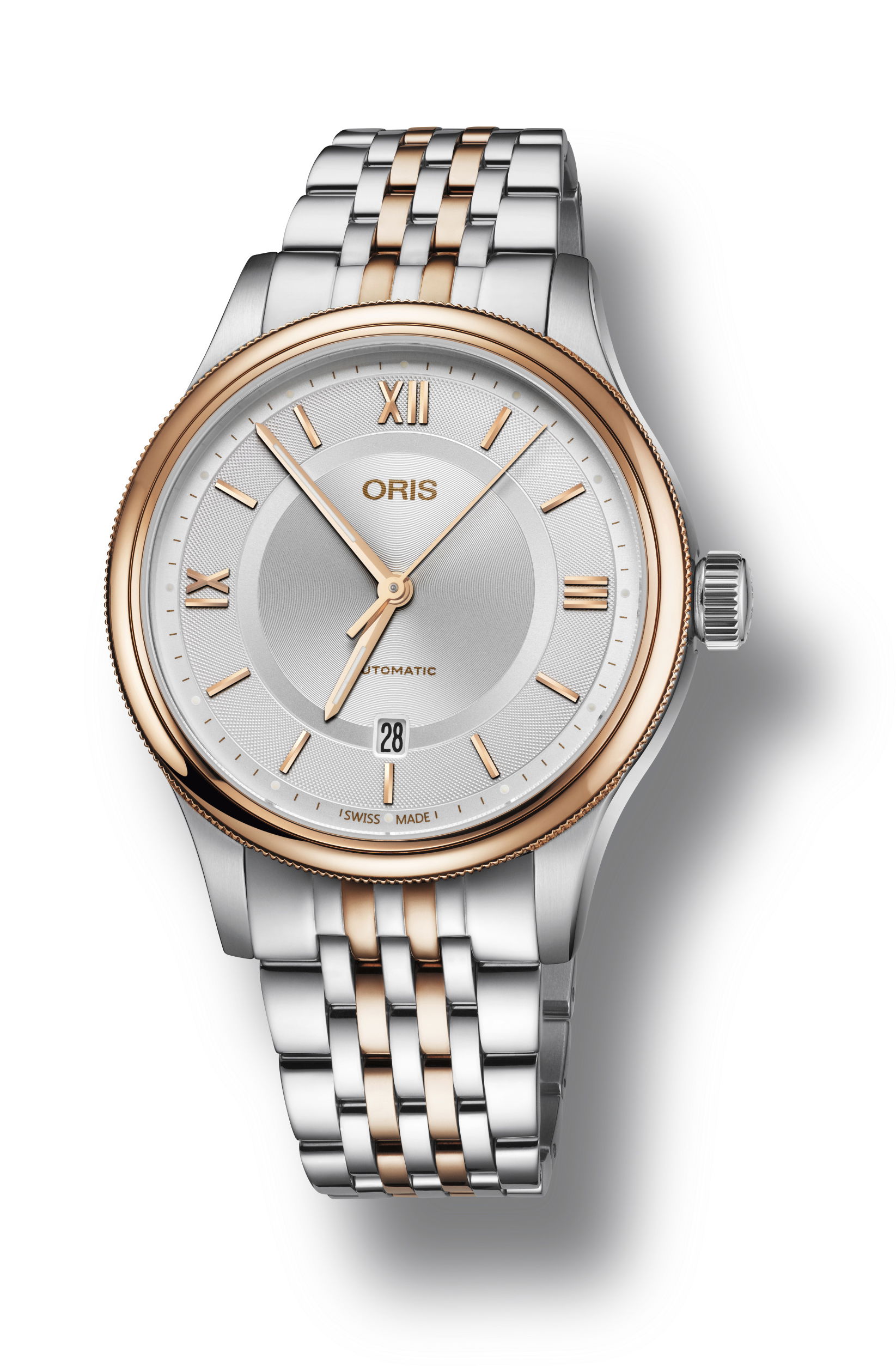 Oris Classic Date luxury timepiece - detailed view