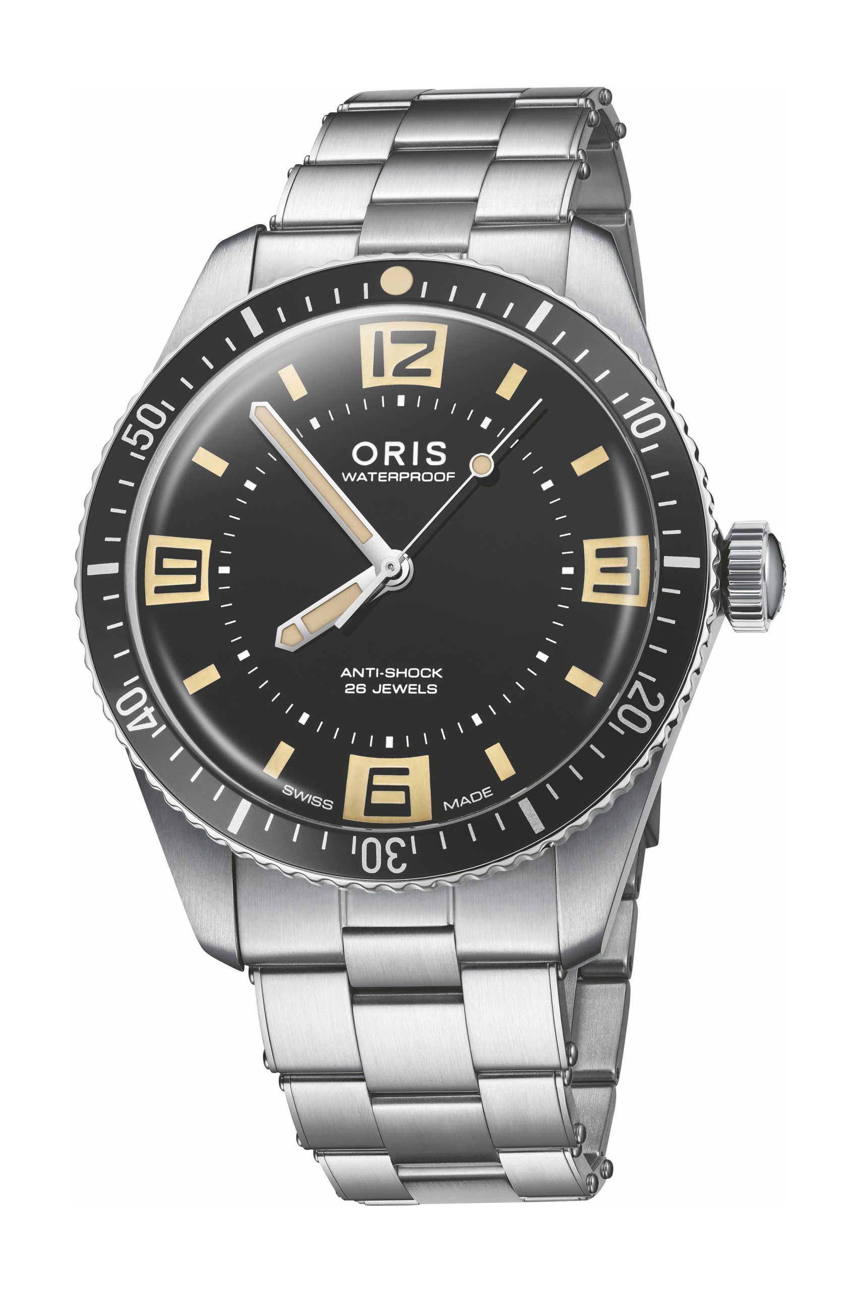 Oris Divers Sixty-Five 60th Anniversary Edition luxury timepiece - detailed view