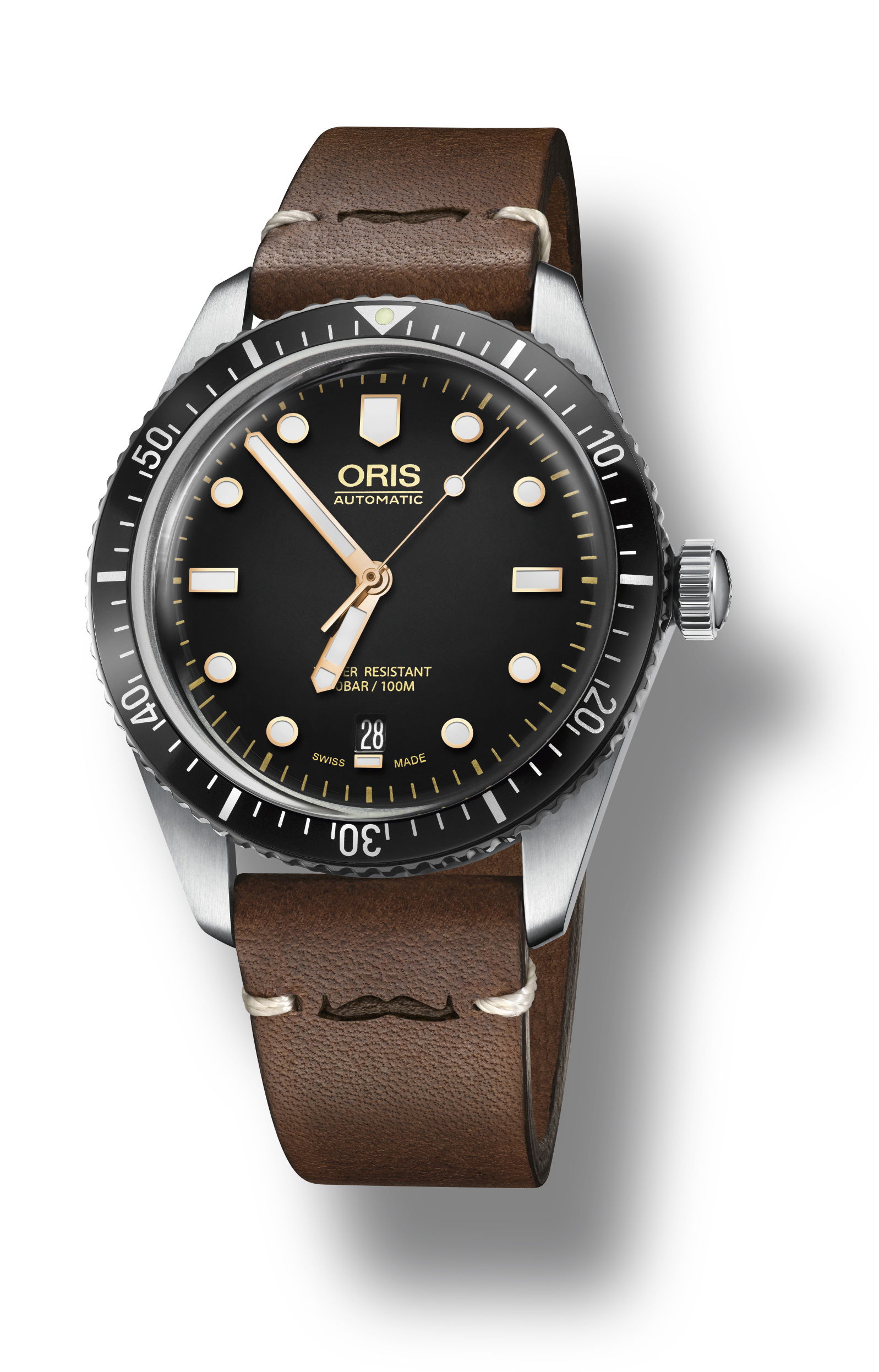 Oris Movember Edition luxury timepiece - detailed view