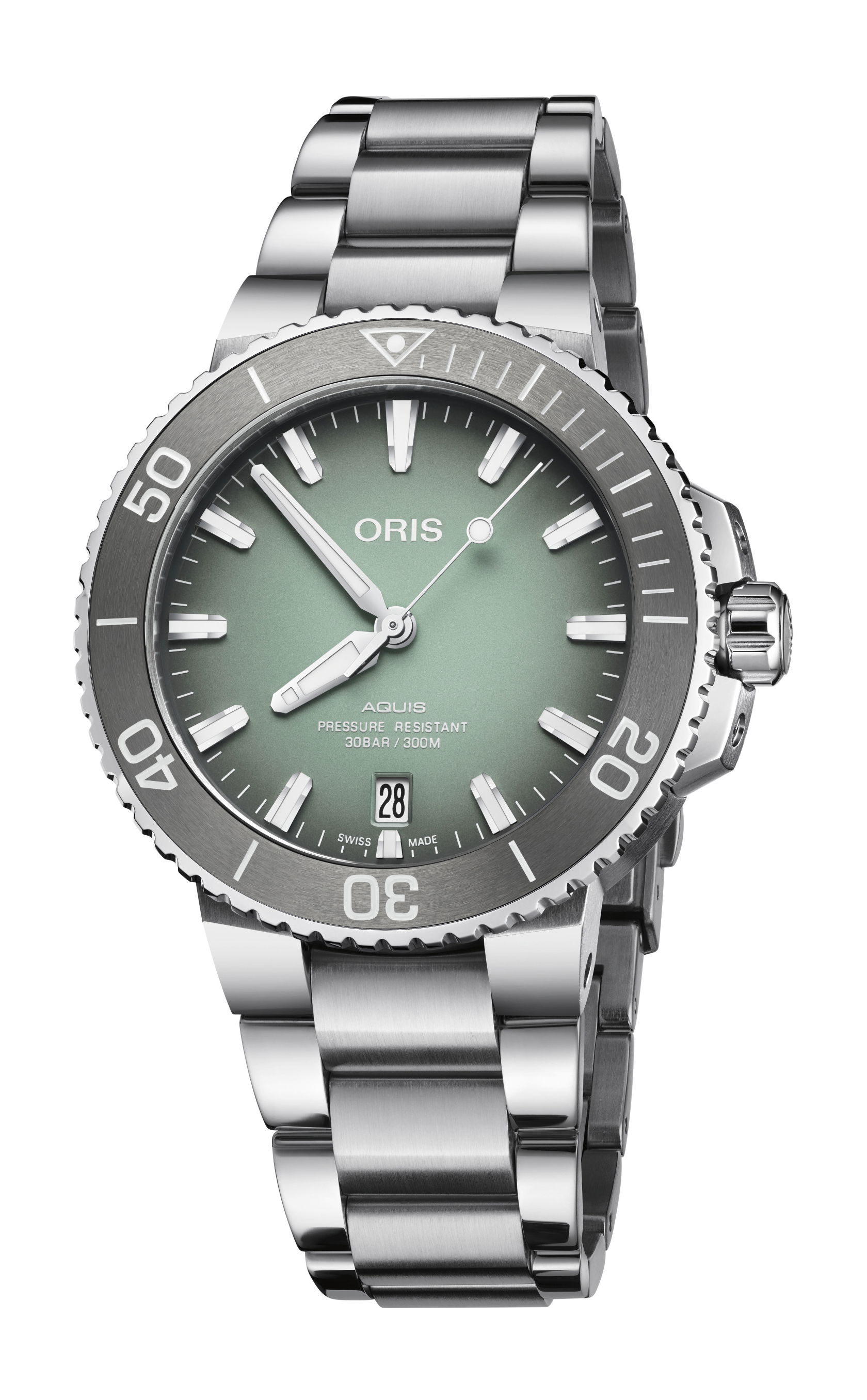 Oris Oris Aquis Date luxury timepiece - detailed view