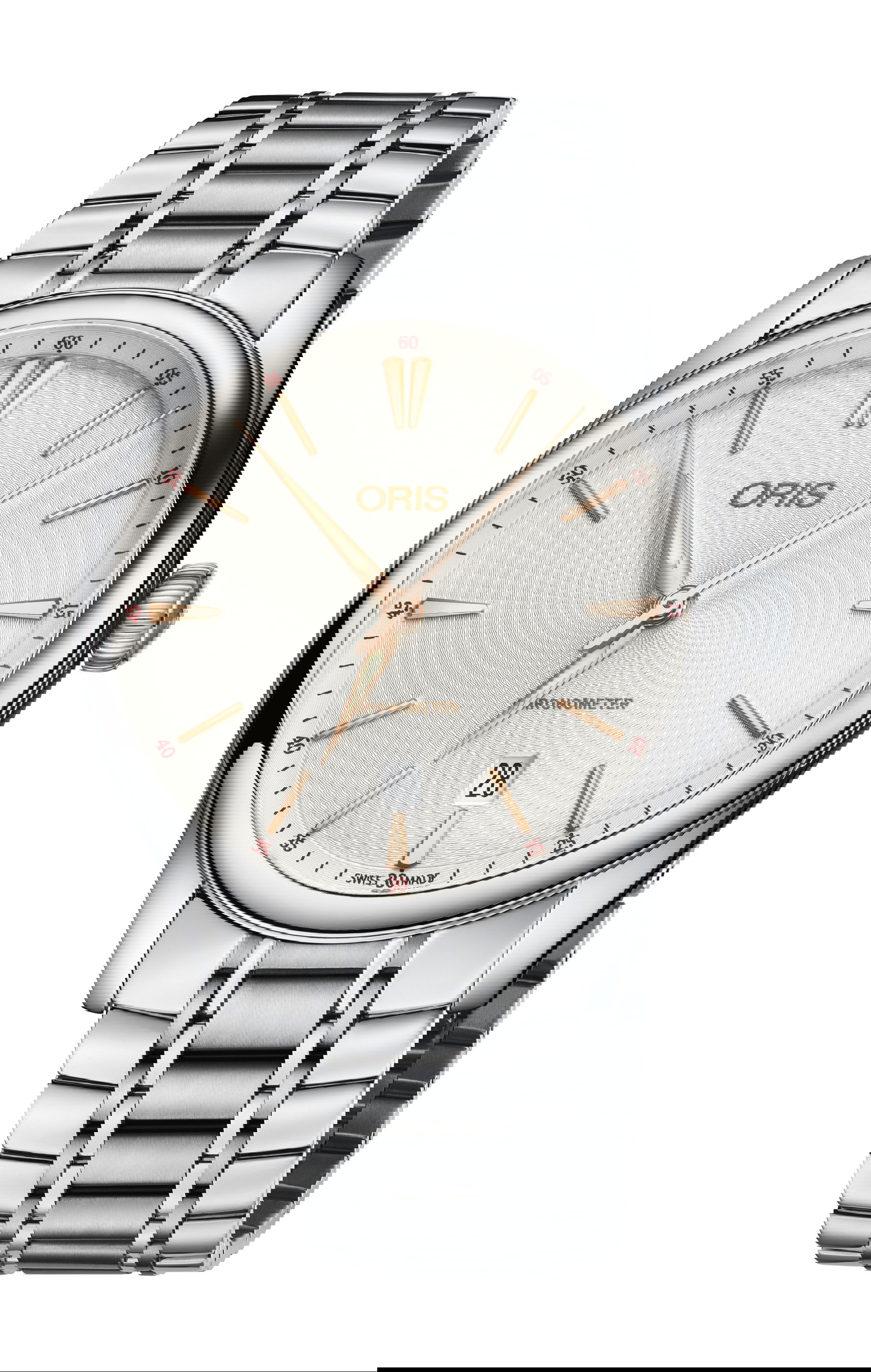 Oris Artelier Chronometer, Date luxury timepiece - detailed view