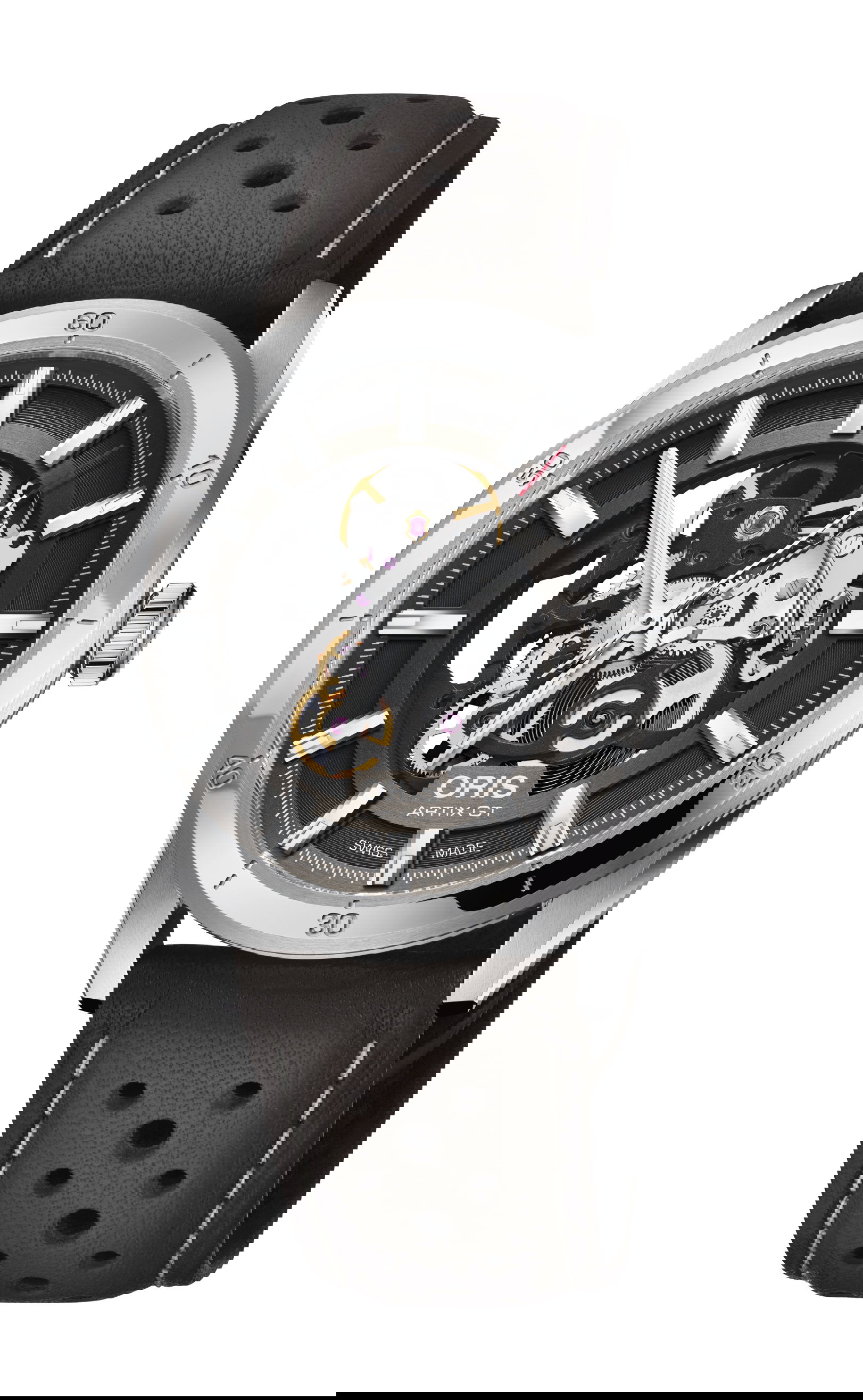 Oris Oris Artix GT Skeleton luxury timepiece - detailed view