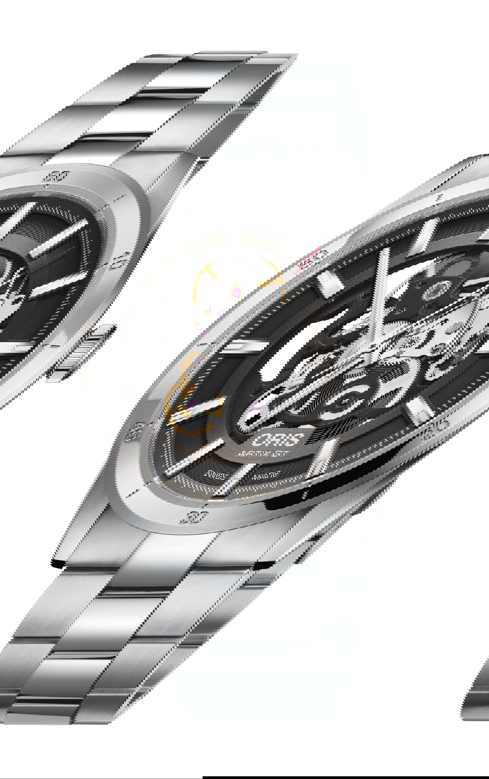 Oris Oris Artix GT Skeleton luxury timepiece - detailed view