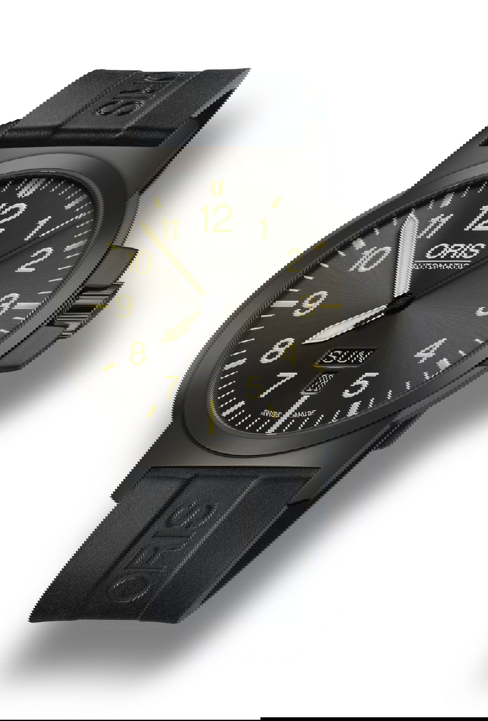 Oris Oris BC3 Advanced Day Date luxury timepiece - detailed view