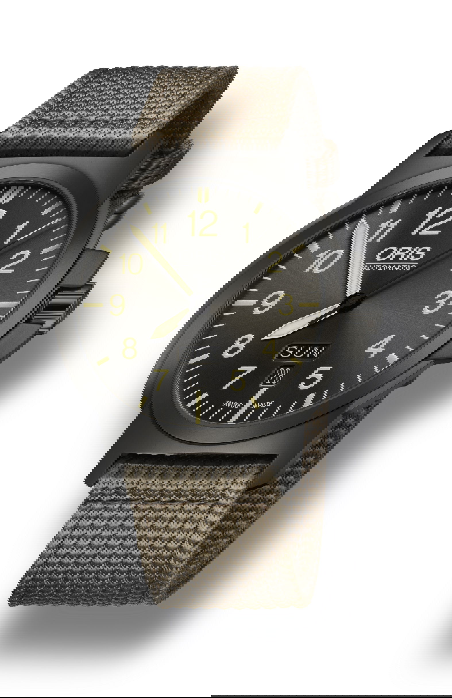 Oris Oris BC3 Advanced Day Date luxury timepiece - detailed view