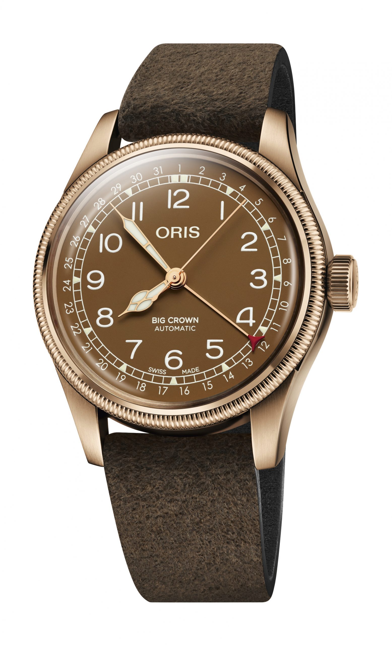 Oris Oris Big Crown Bronze Pointer Date luxury timepiece - detailed view