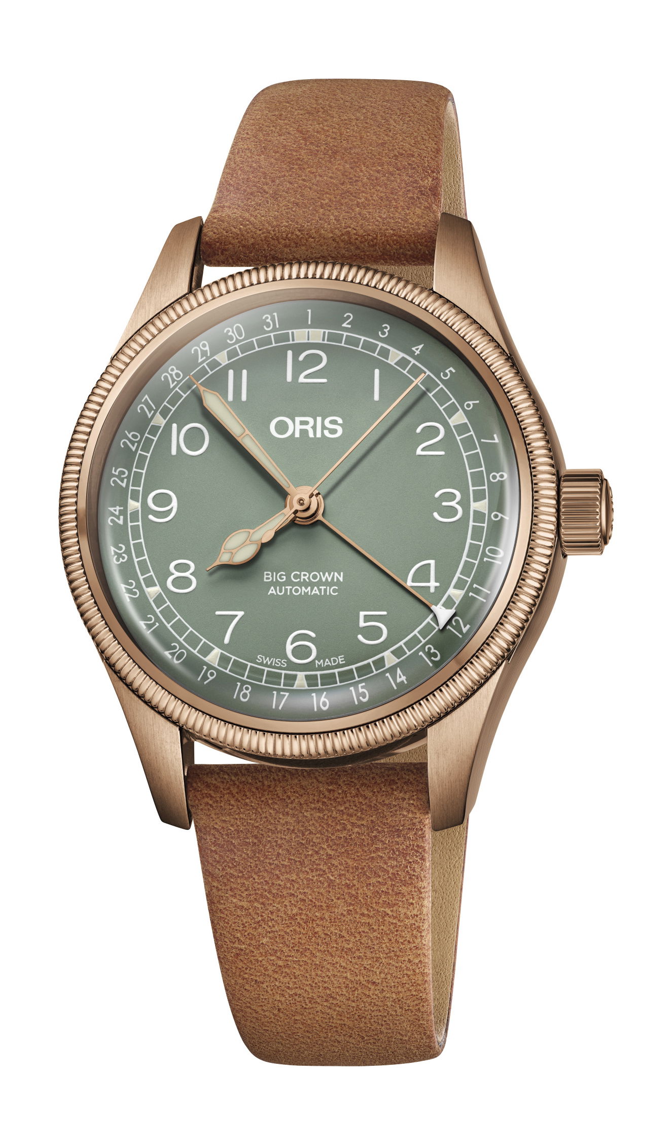 Oris Oris Big Crown Bronze Pointer Date luxury timepiece - detailed view