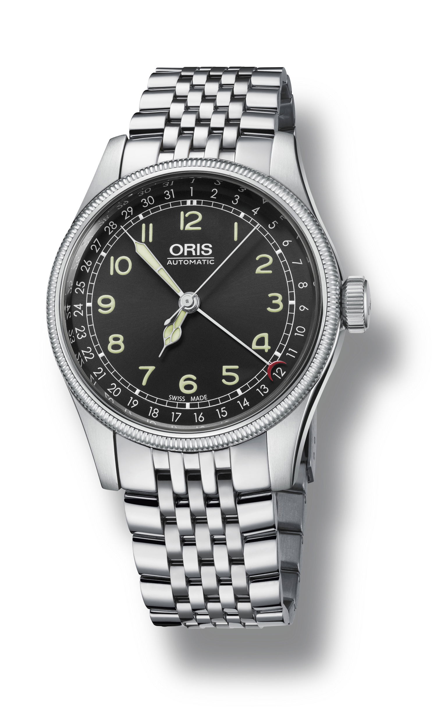 Oris Oris Big Crown Original Pointer Date luxury timepiece - detailed view