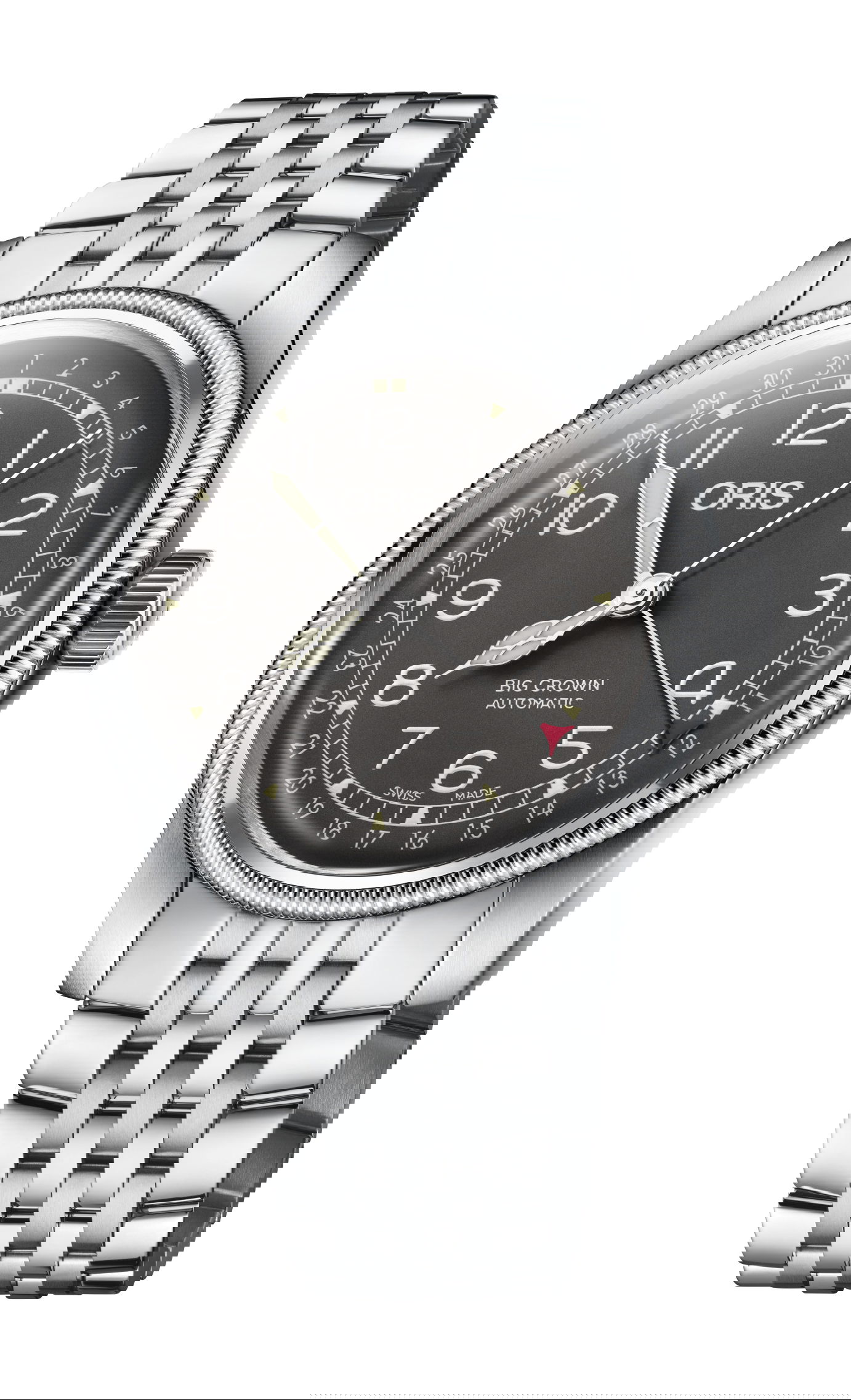 Oris Big Crown Pointer Date luxury timepiece - detailed view