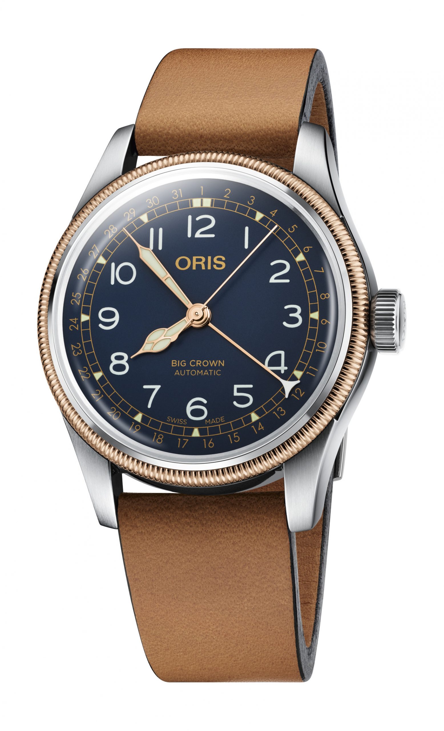 Oris Oris Big Crown Pointer Date luxury timepiece - detailed view