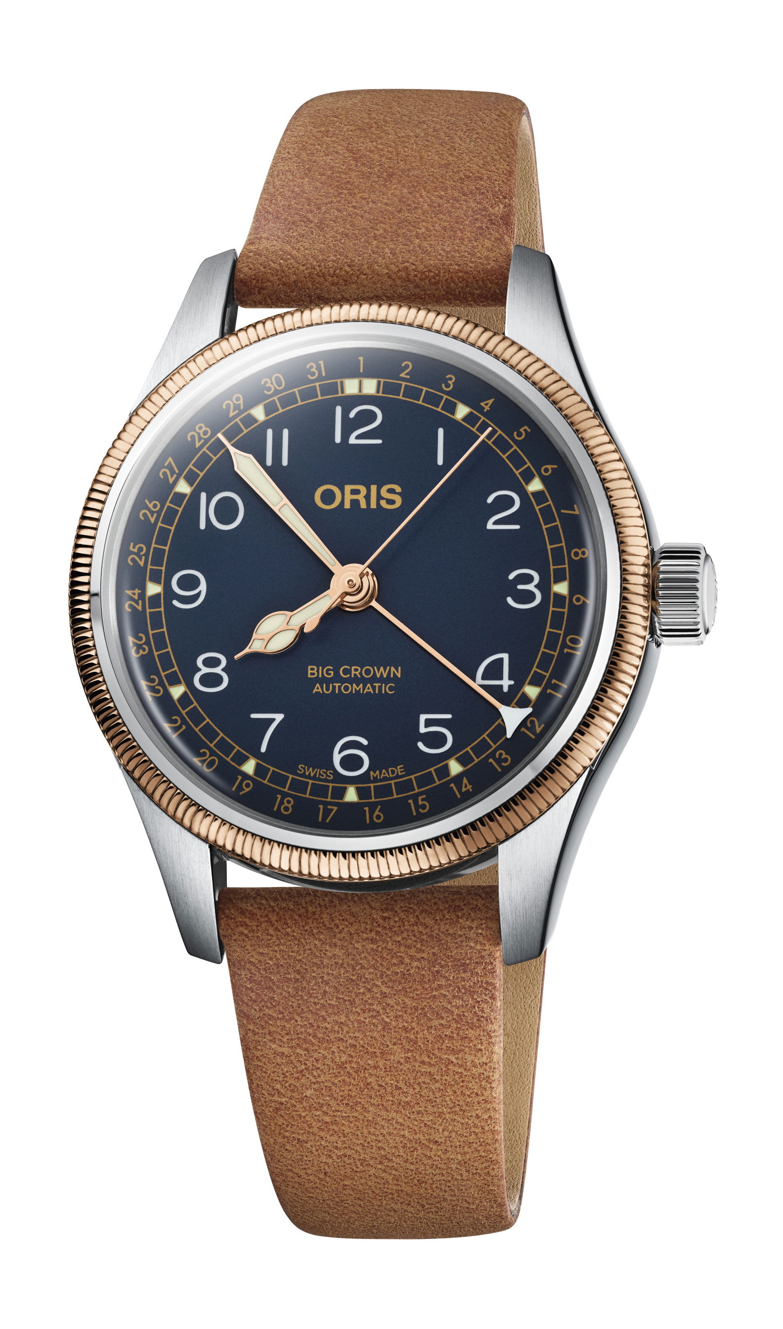 Oris Oris Big Crown Pointer Date luxury timepiece - detailed view