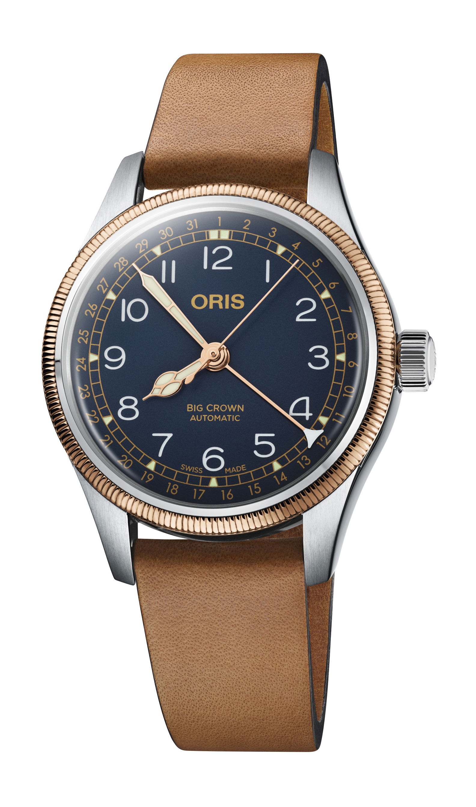 Oris Oris Big Crown Pointer Date luxury timepiece - detailed view