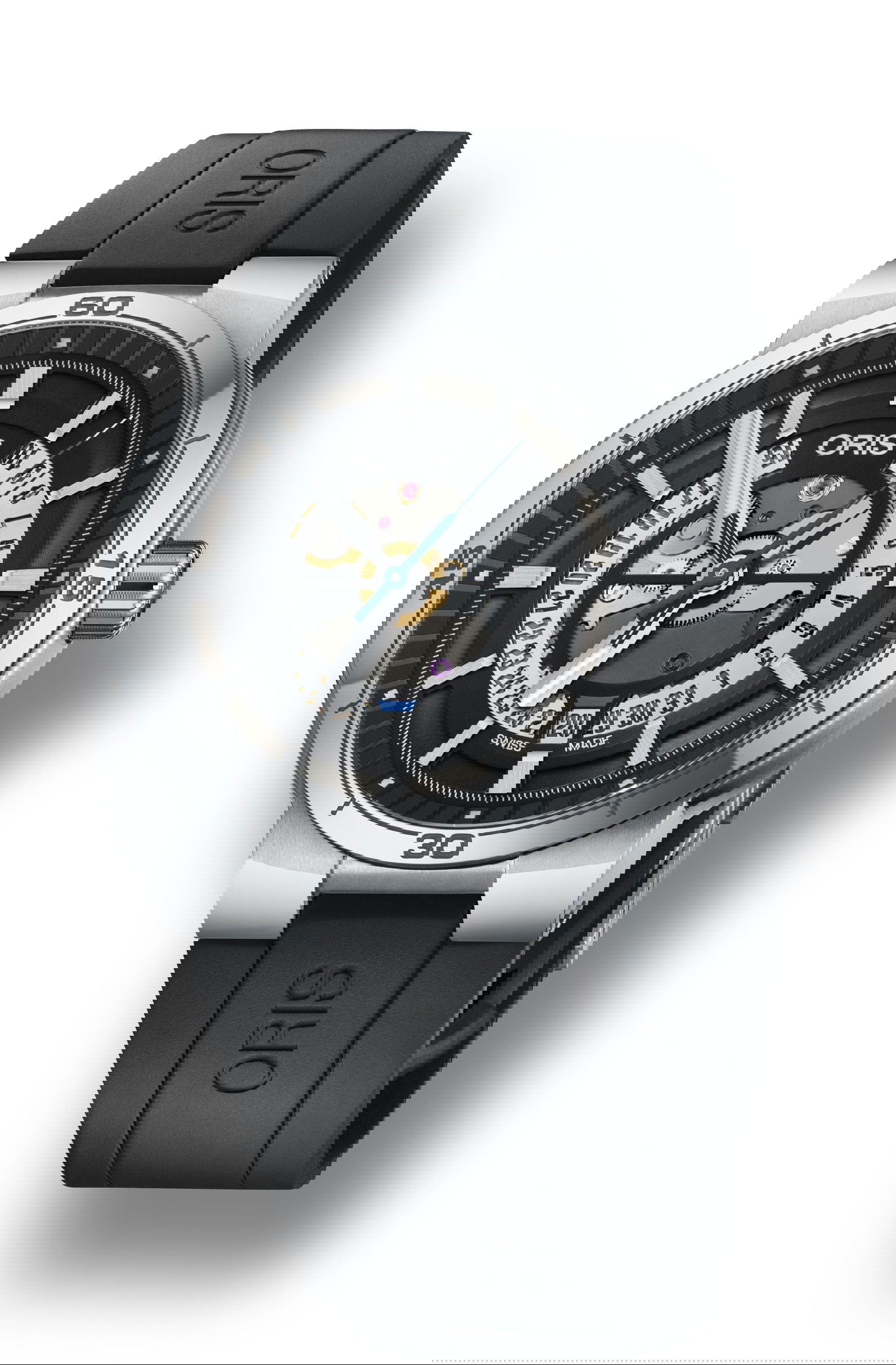 Oris Oris TT1 Engine Date luxury timepiece - detailed view