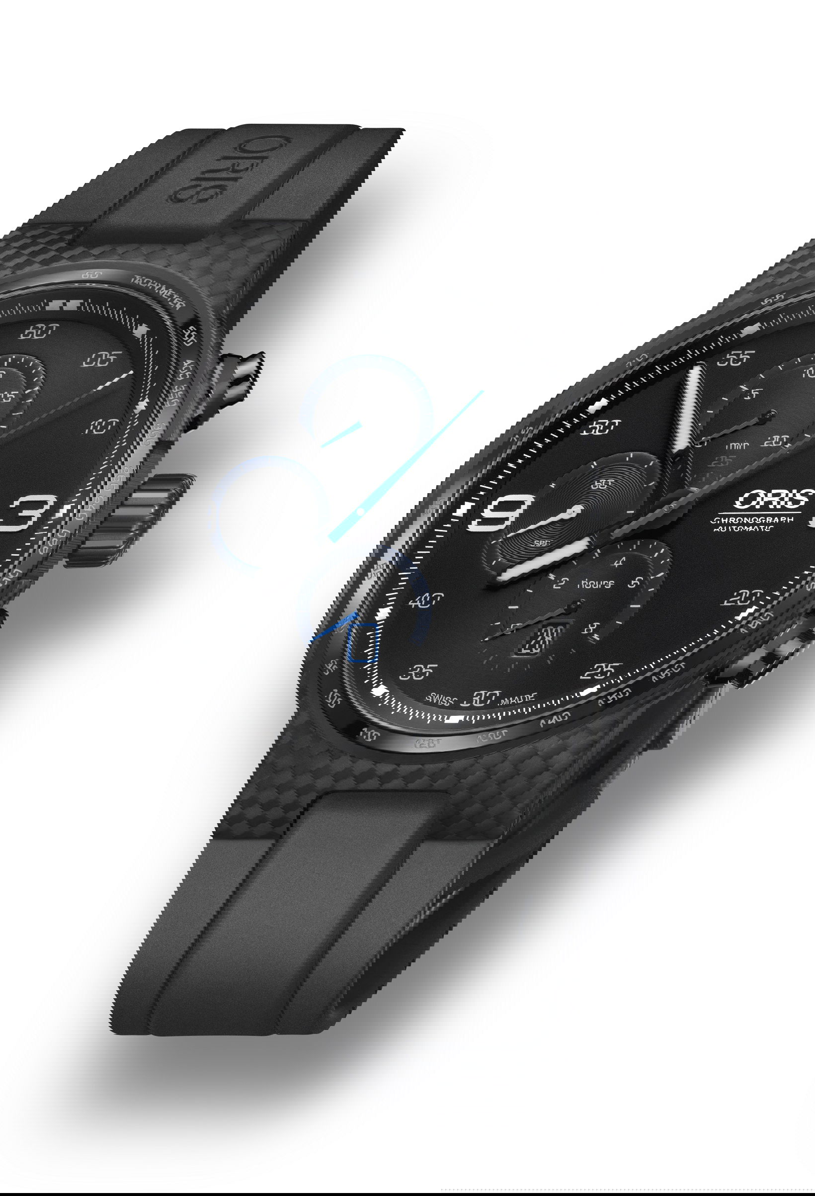 Oris Oris Williams Chronograph Carbon Fibre Extreme luxury timepiece - detailed view