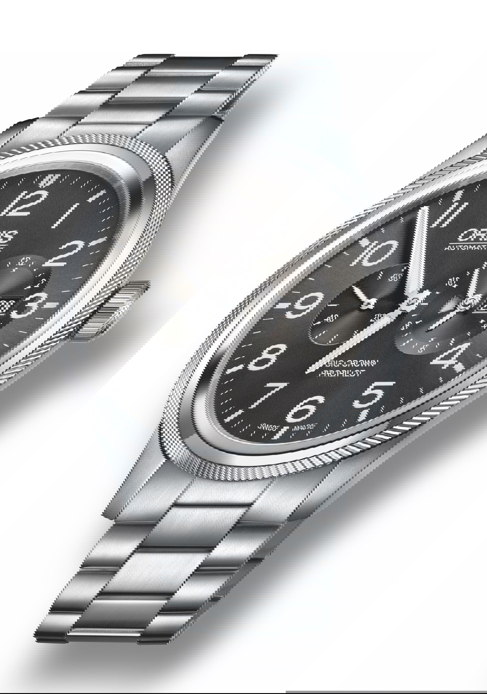 Oris Propilot Worldtimer luxury timepiece - detailed view