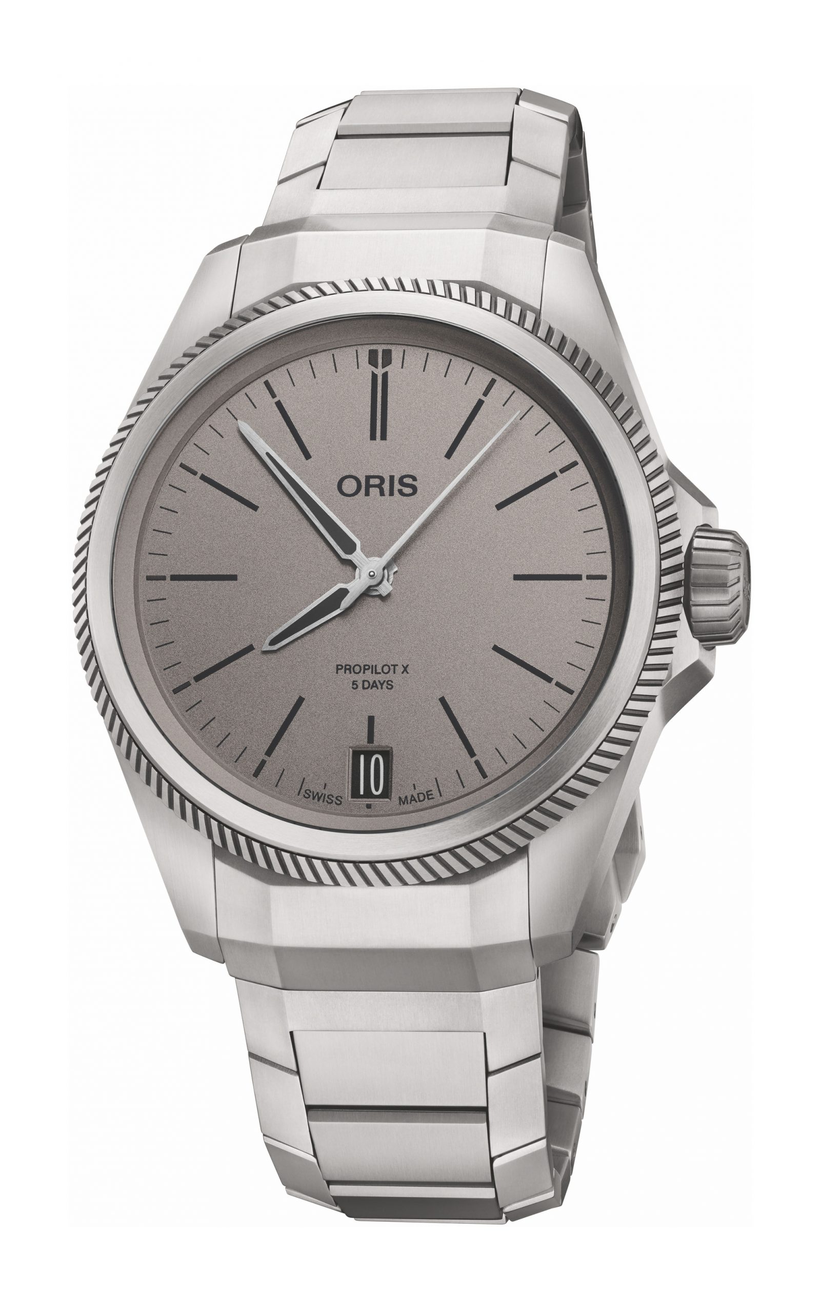 Oris ProPilot X Calibre 400 luxury timepiece - detailed view