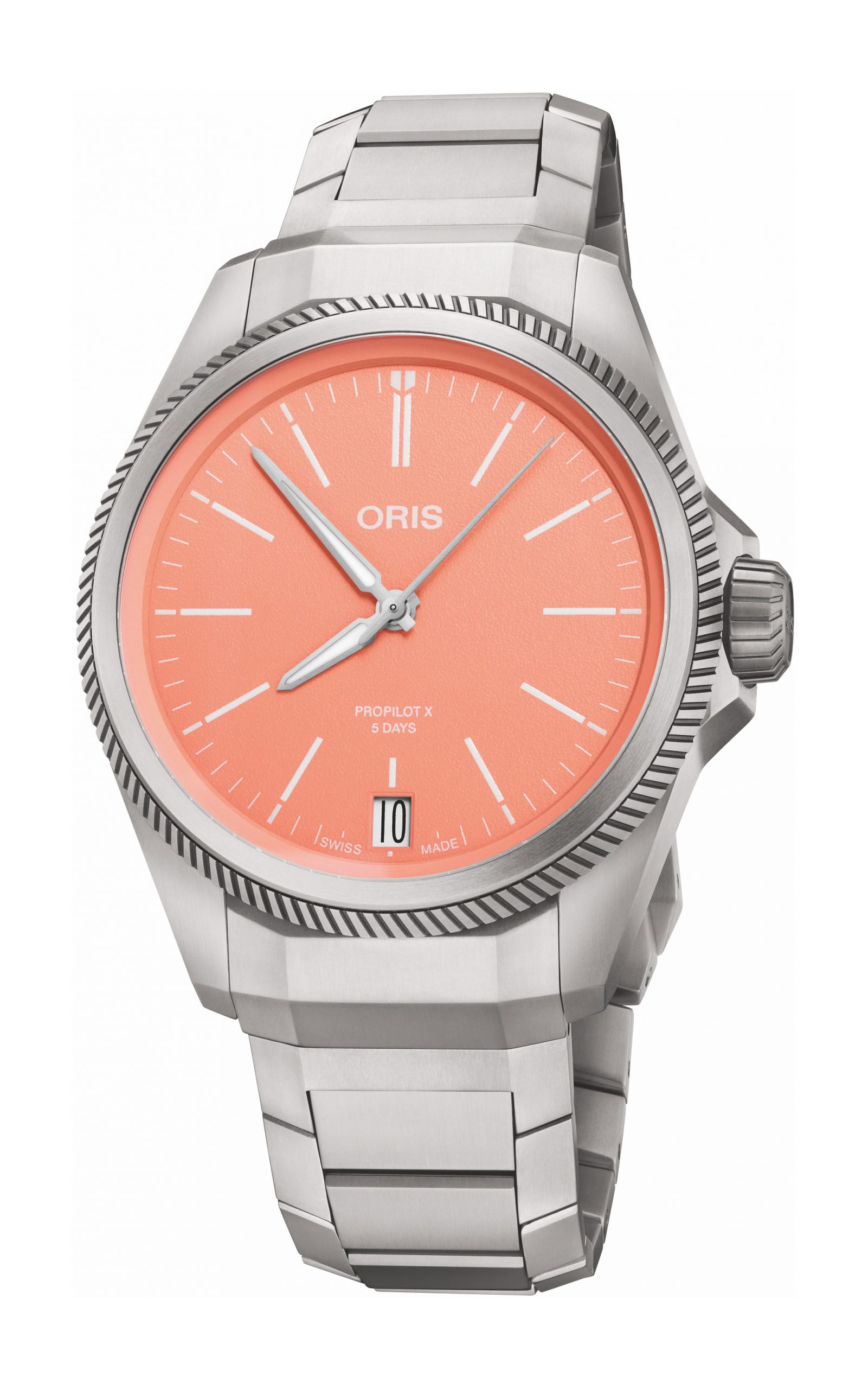 Oris ProPilot X Calibre 400 luxury timepiece - detailed view