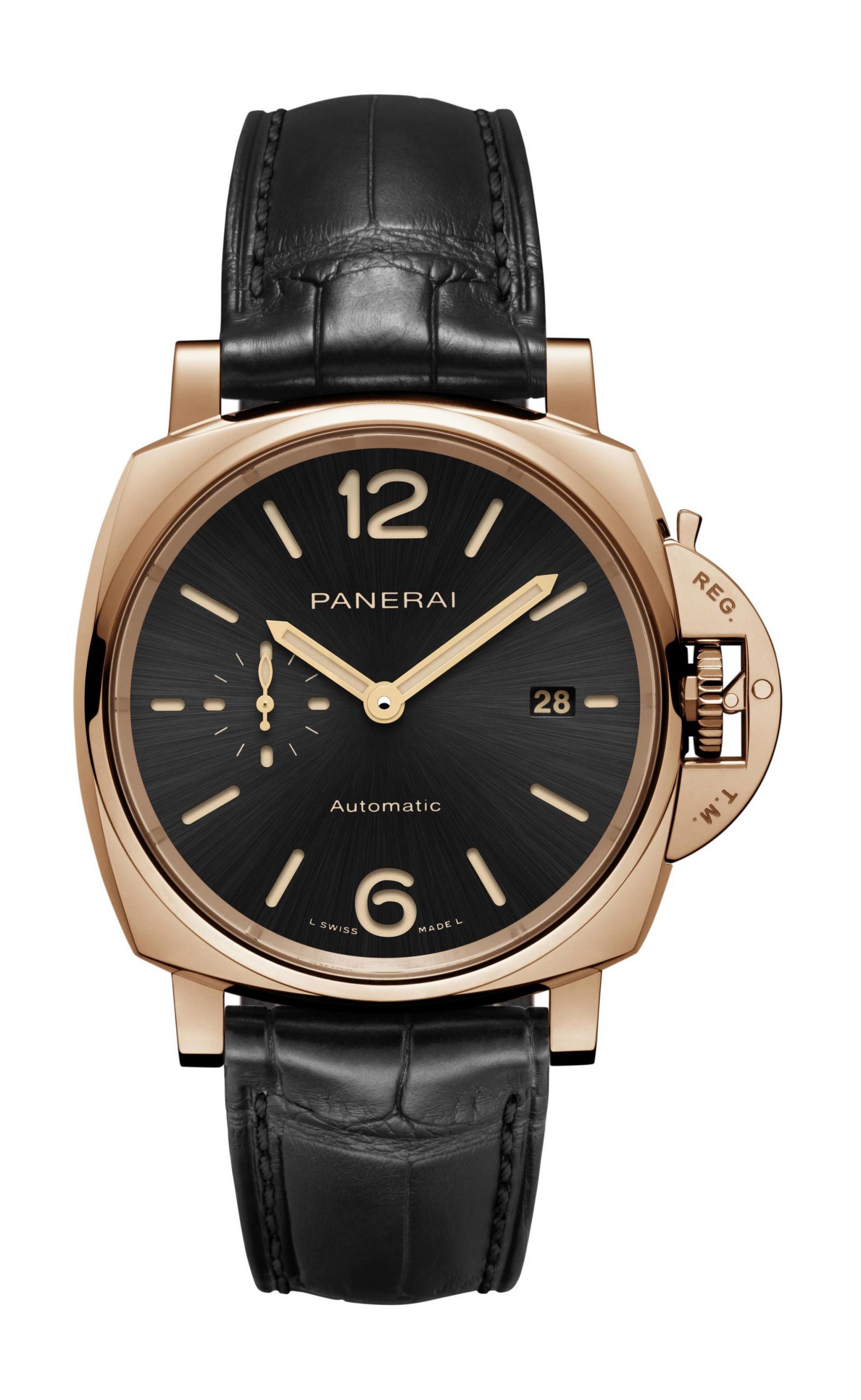 Panerai Luminor Due Goldtech™ luxury timepiece - detailed view